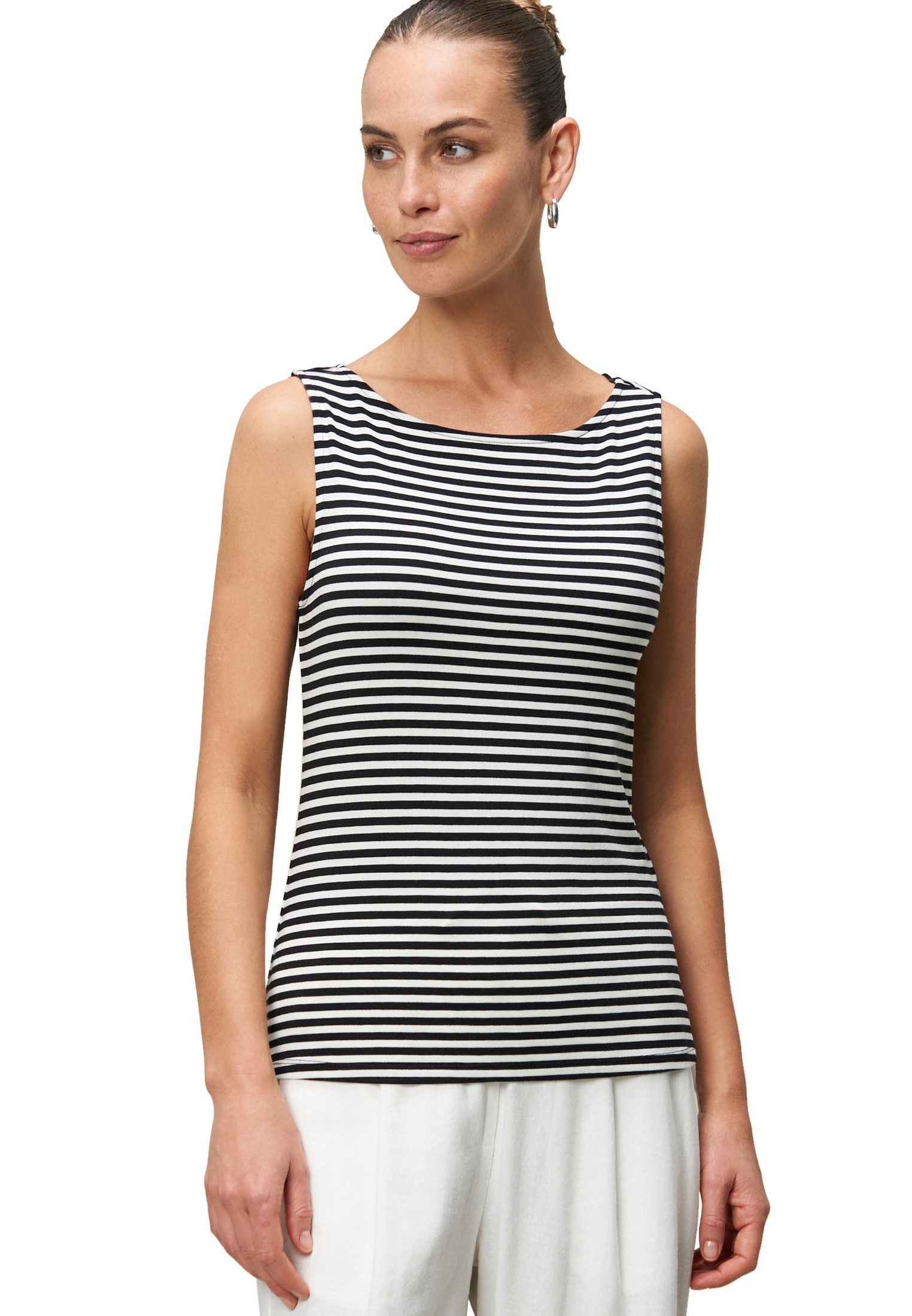 Zero Tanktop zero Damen Streifentop mit