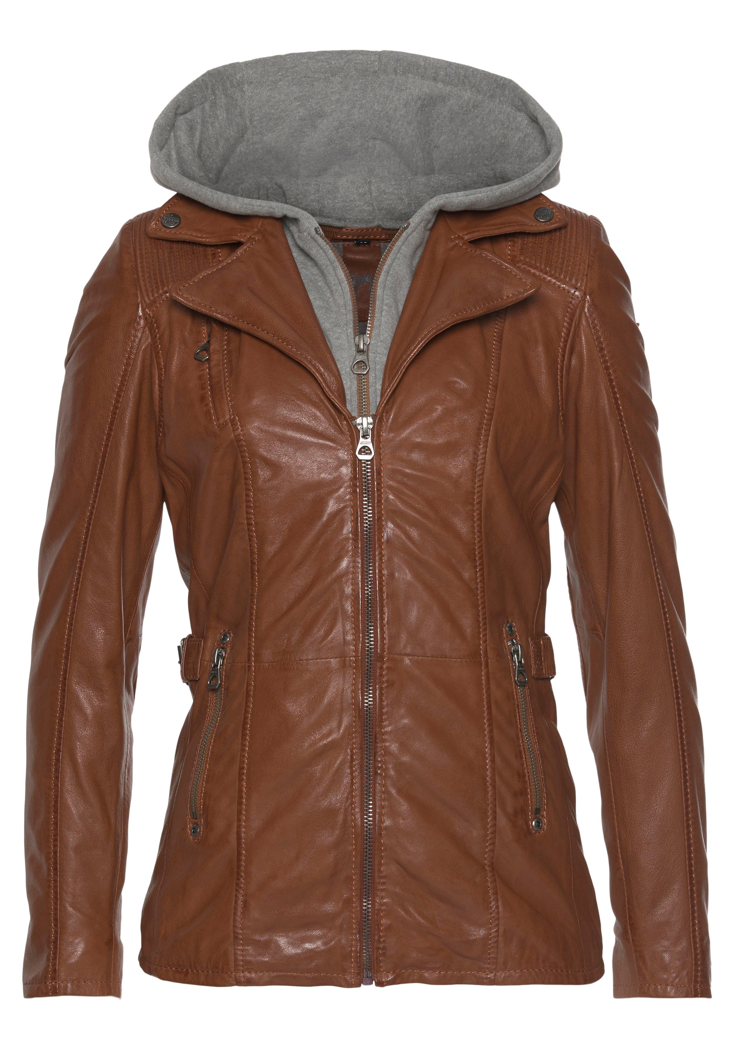 Mauritius Lederjacke Adelyn 2-in-1-Lederjacke