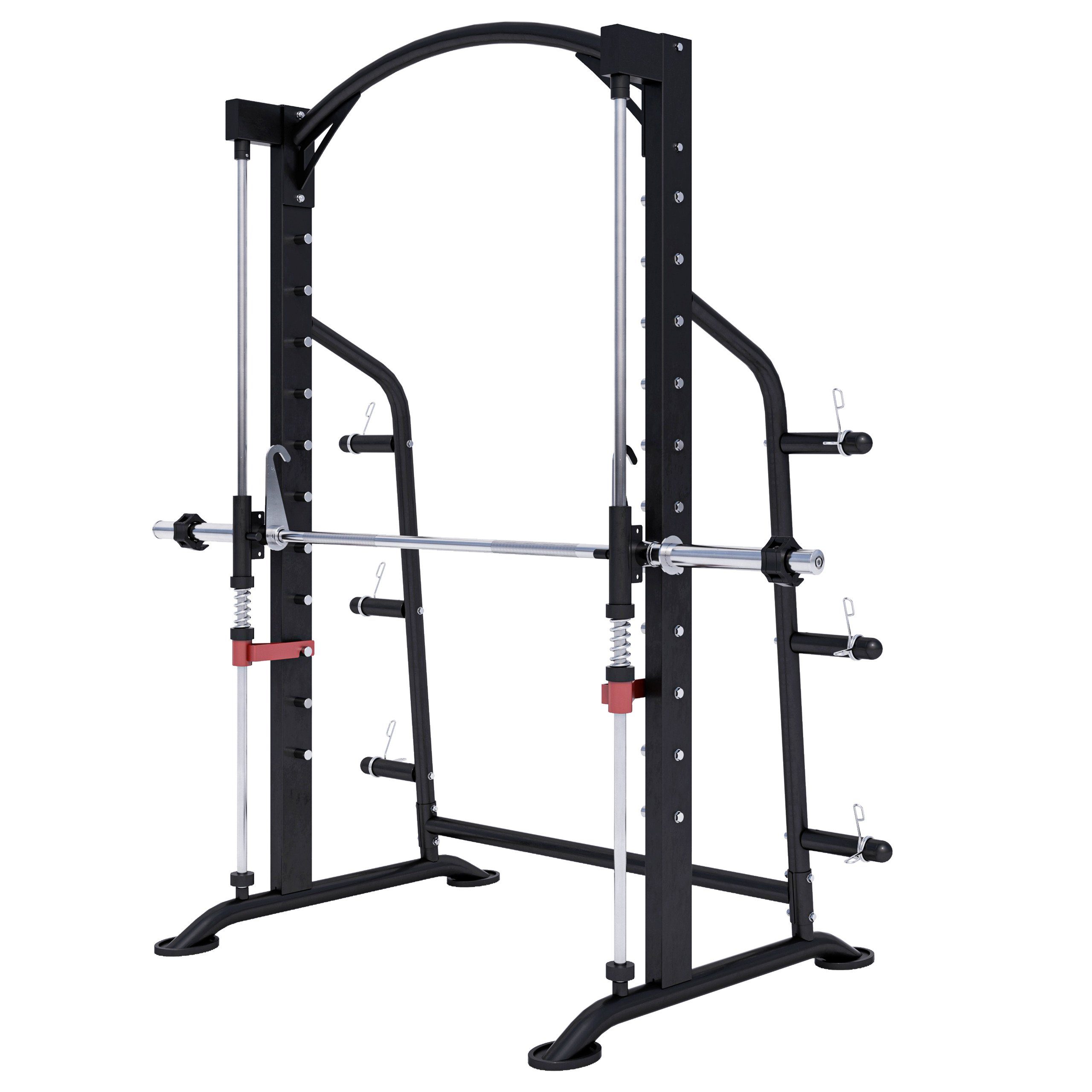 GORILLA SPORTS Power Rack inkl. Langhantelstange,