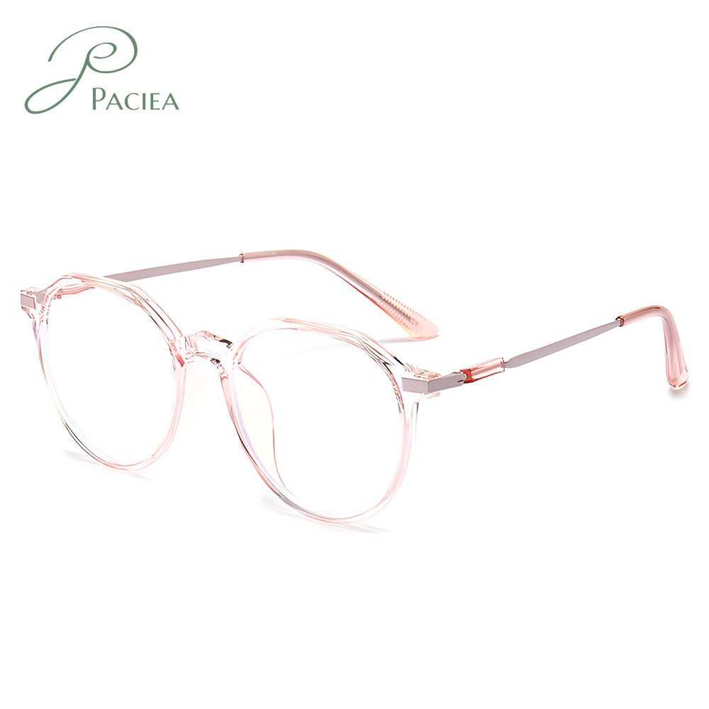 PACIEA Lesebrille Damen Herren Rundrahmen Blaulichtfilter