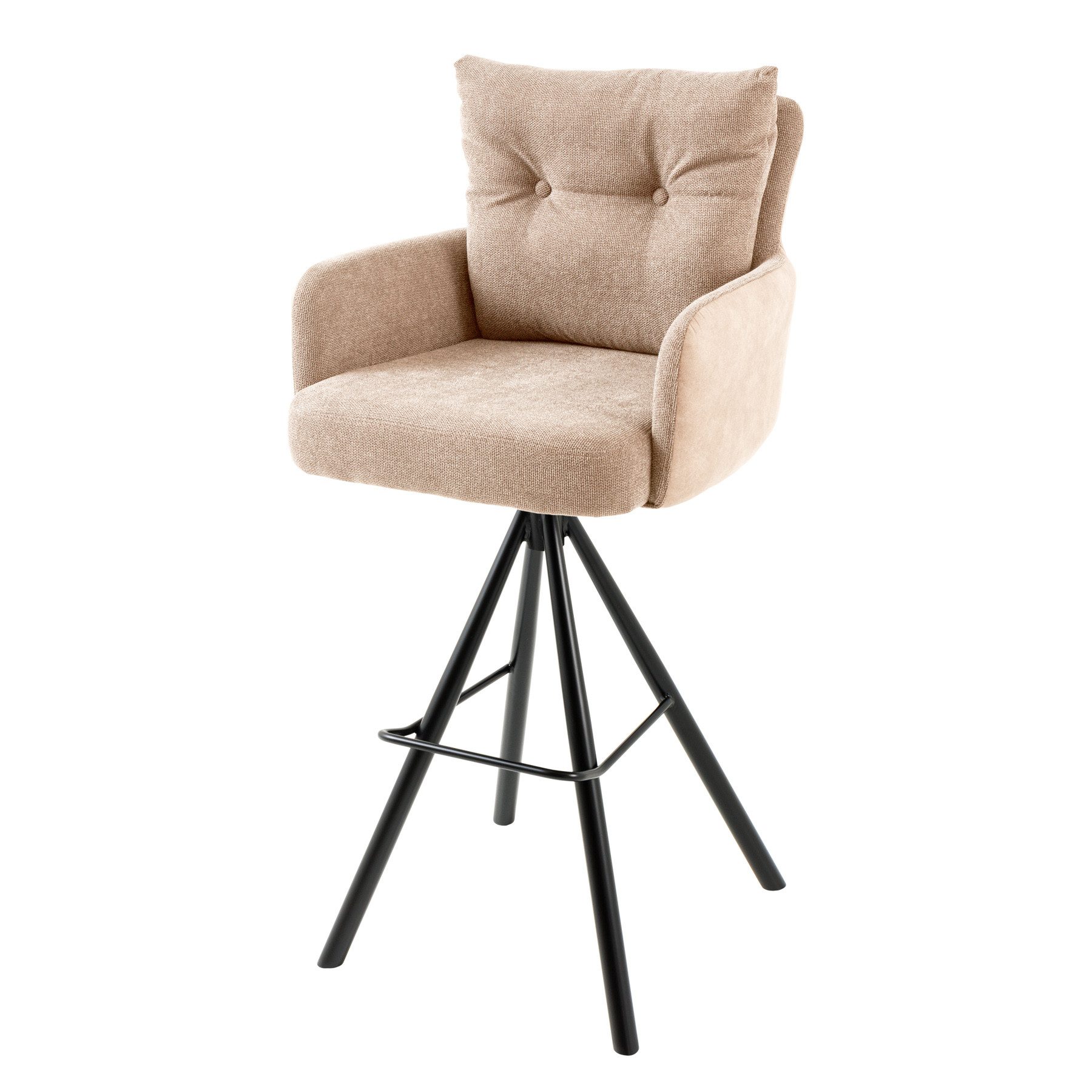 riess-ambiente Barhocker BIG GEORGE champagner beige