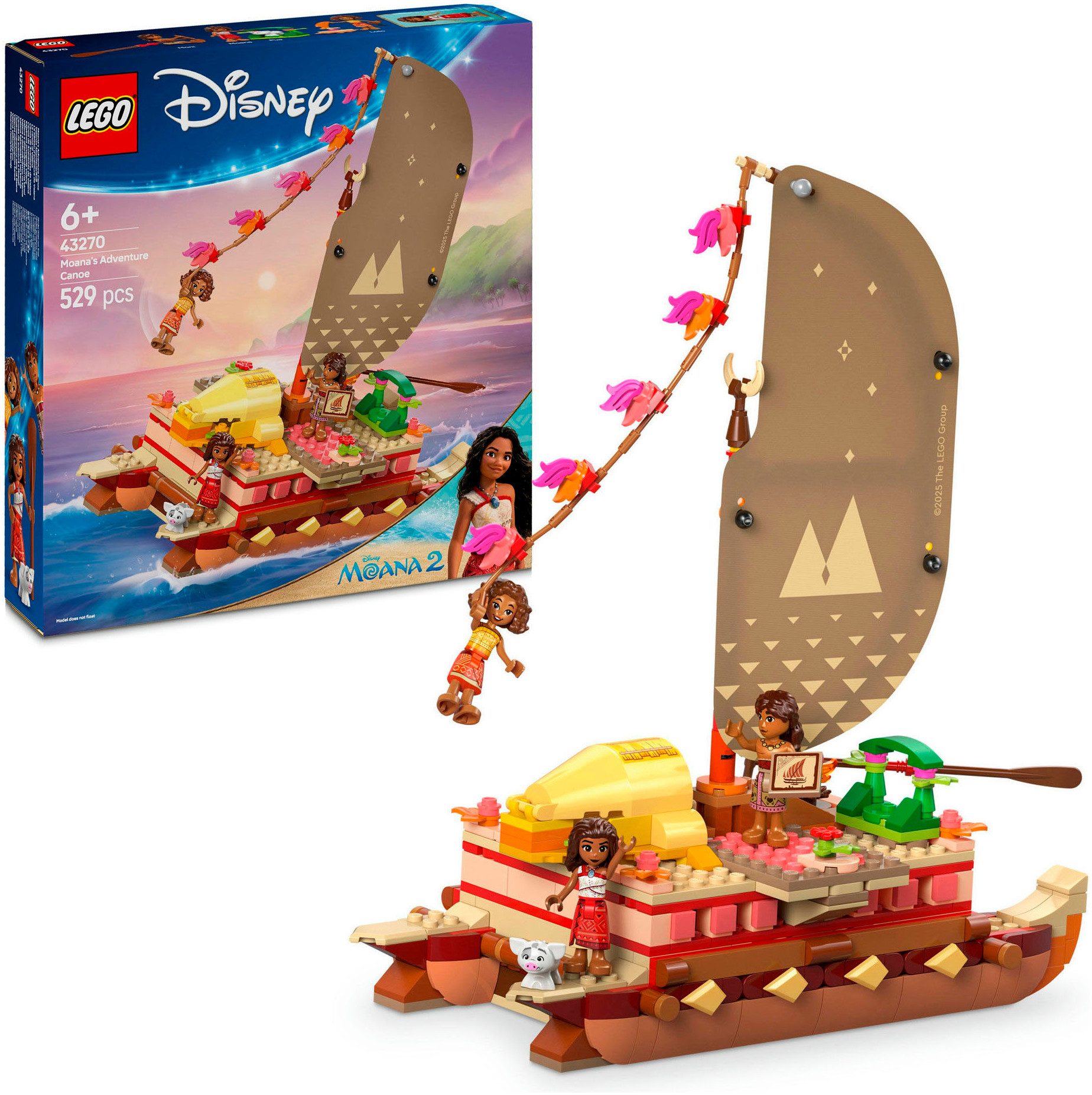 LEGO® Vaianas Abenteuerfloß (43270), LEGO Disney