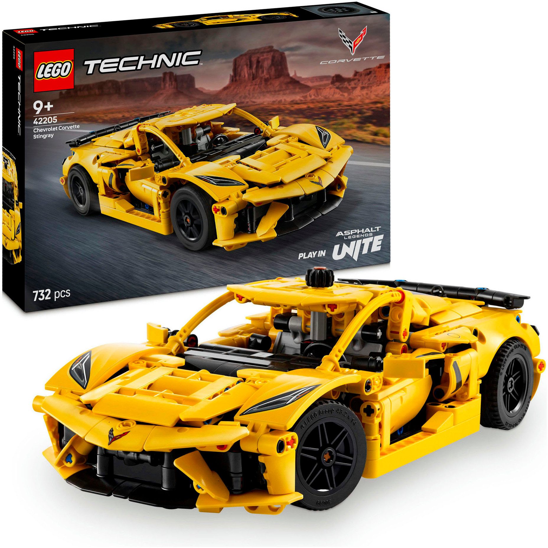 LEGO® Chevrolet Corvette Stingray (42205), LEGO®