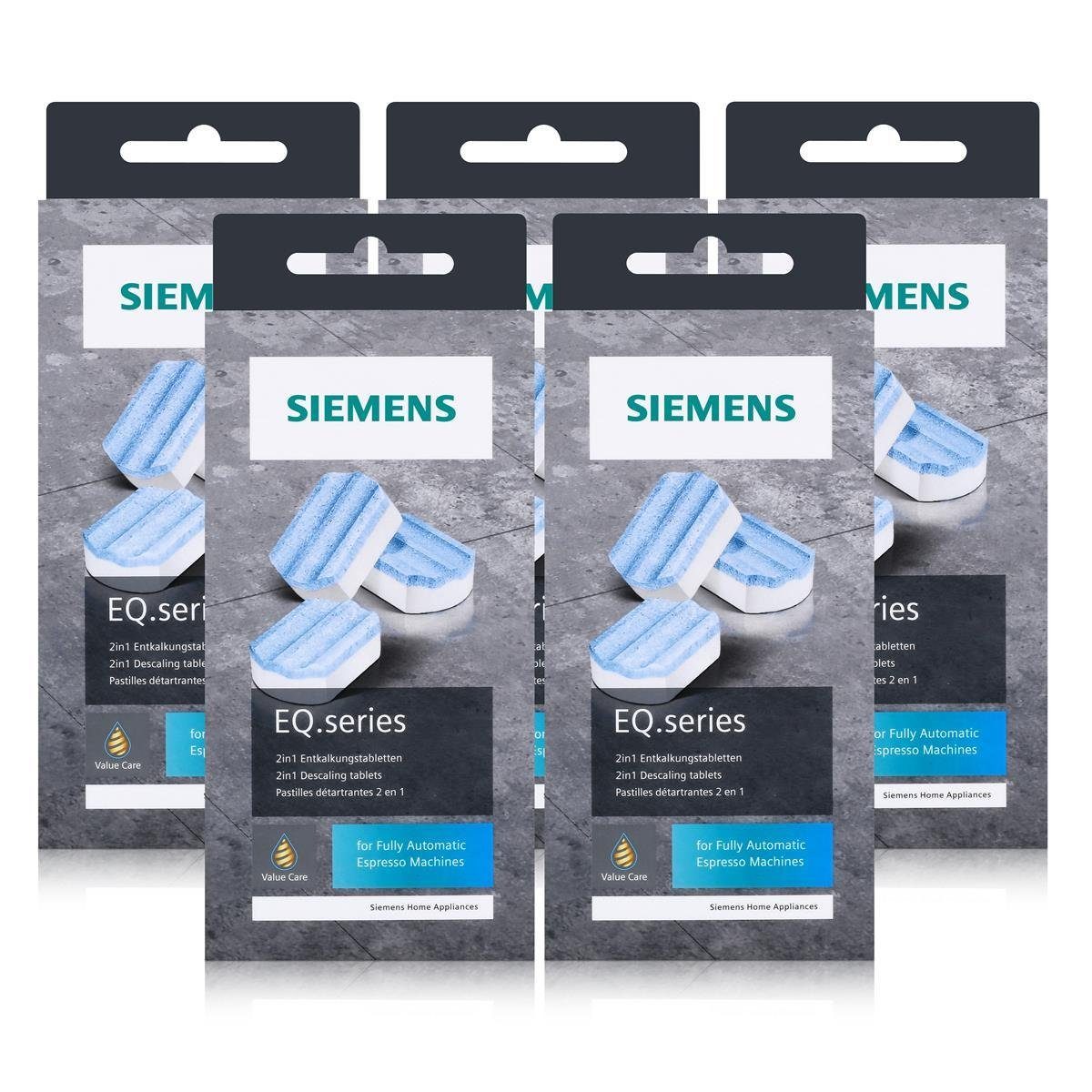 SIEMENS 5x Siemens EQ.series TZ80002A Entkalkungstabletten