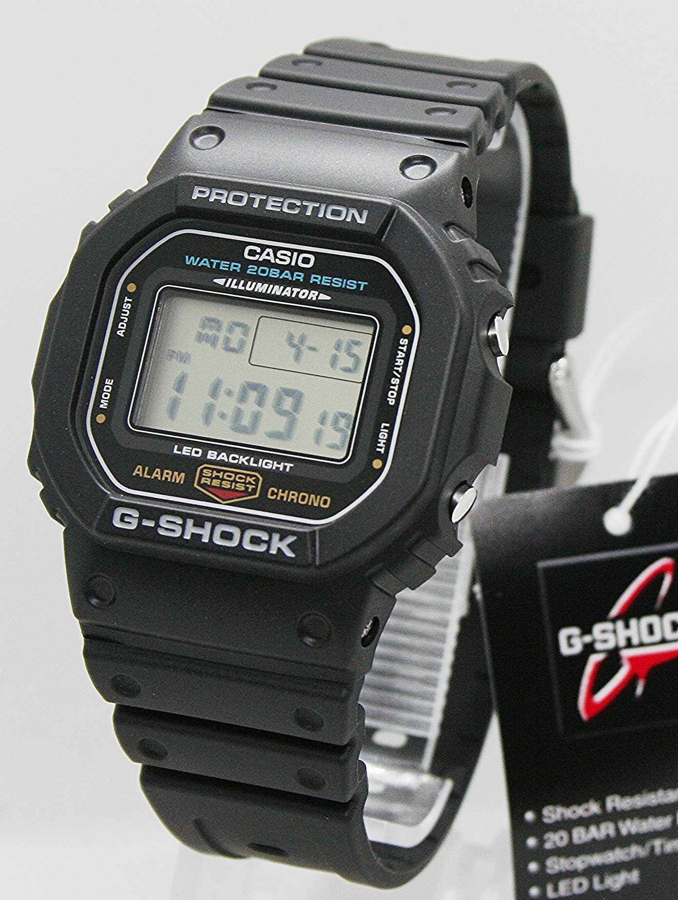 CASIO G-SHOCK Digitaluhr Casio DW-5600UE-1ER, (1-tlg)