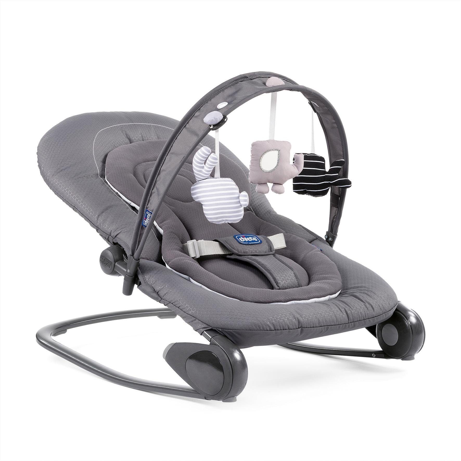 Chicco Babywippe Hoopla, Moon Grey, mit