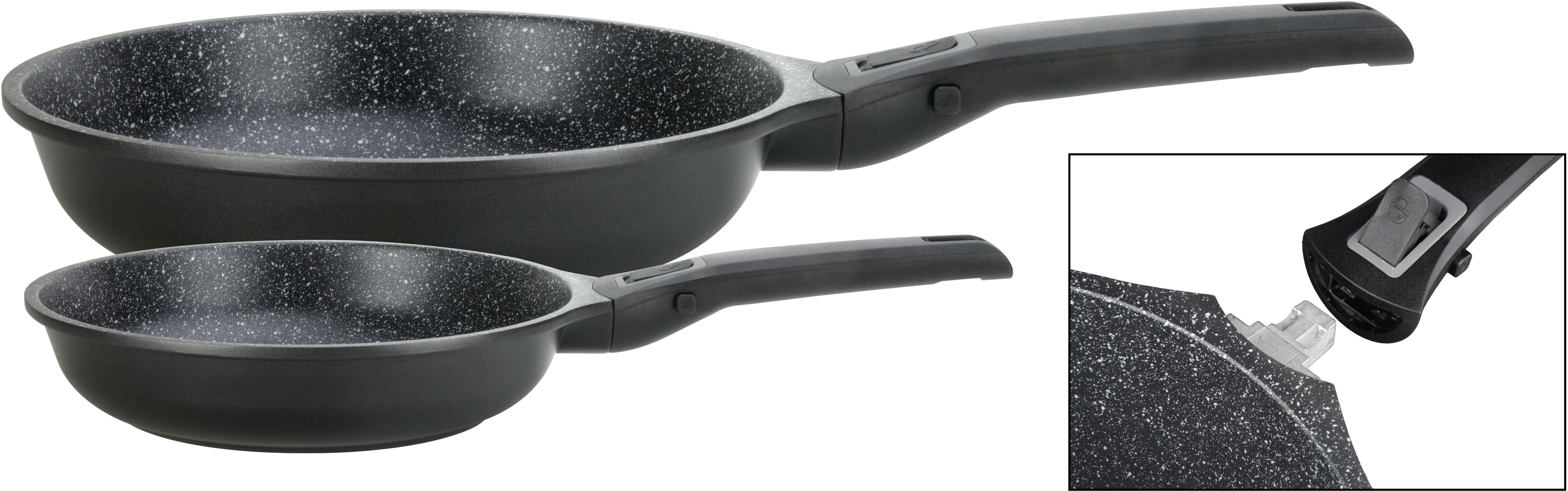 GSW Pfannen-Set Easy Click, Aluminiumguss (Set,