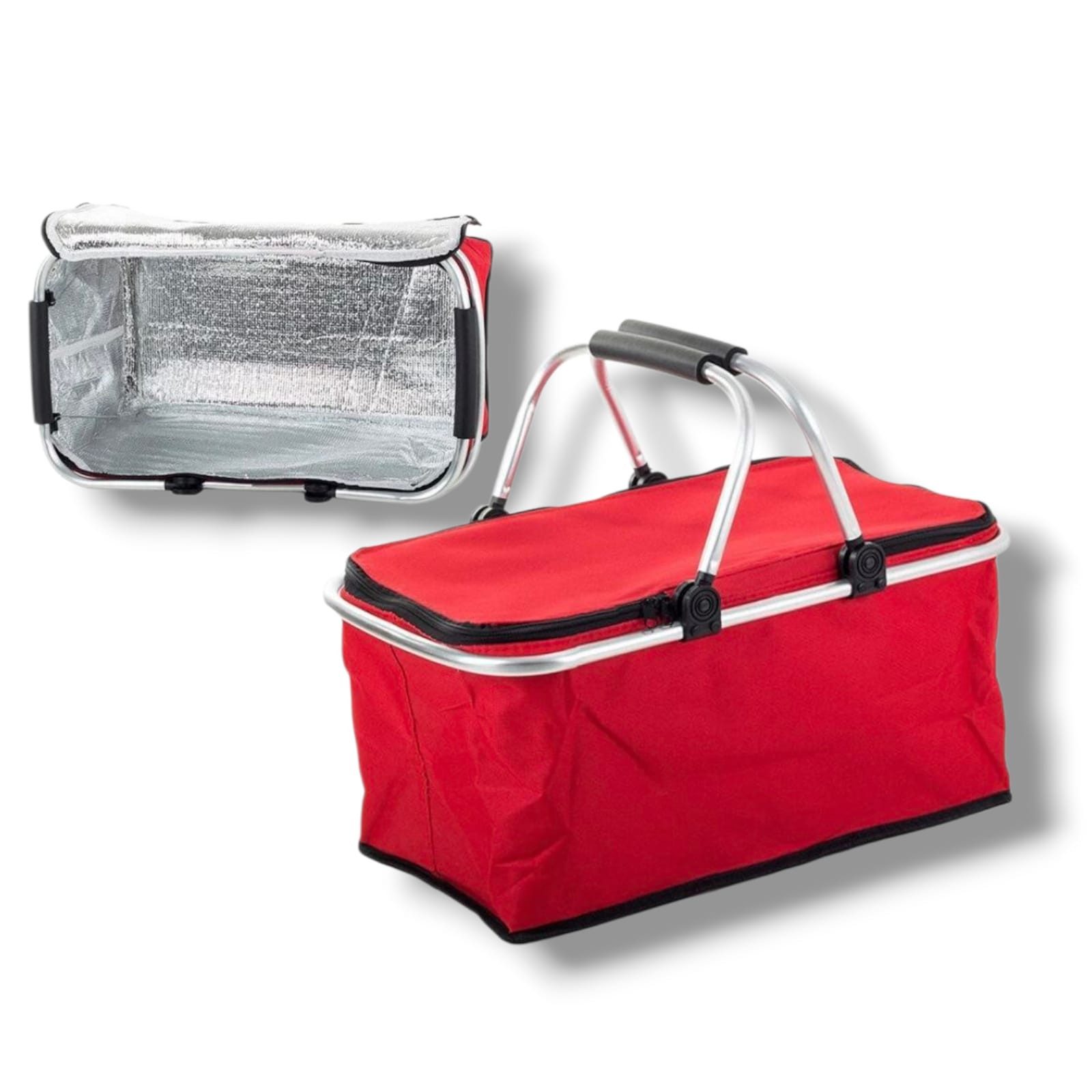 KEINerlei® Einkaufskorb Einkaufskorb Faltbar Picknickkorb Klappbar