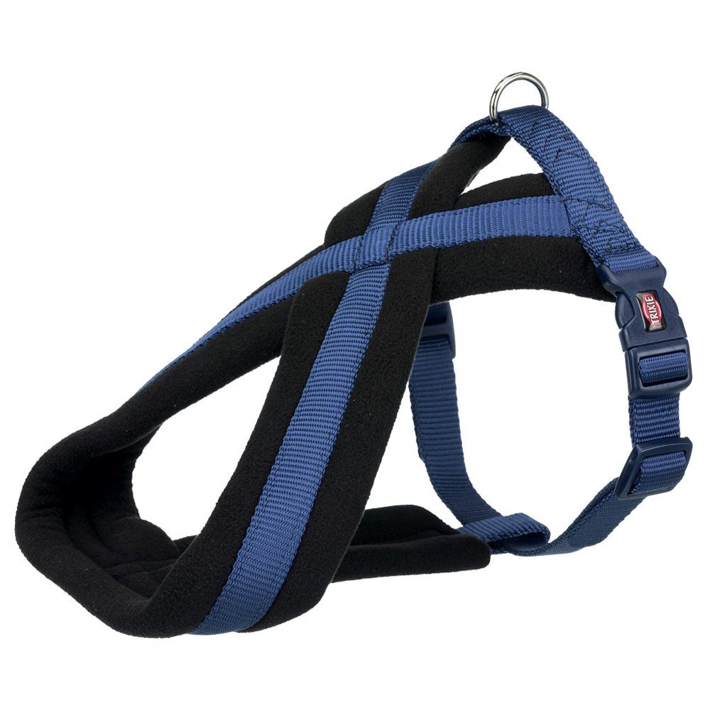 TRIXIE Hunde-Geschirr Premium Touren-Geschirr indigo