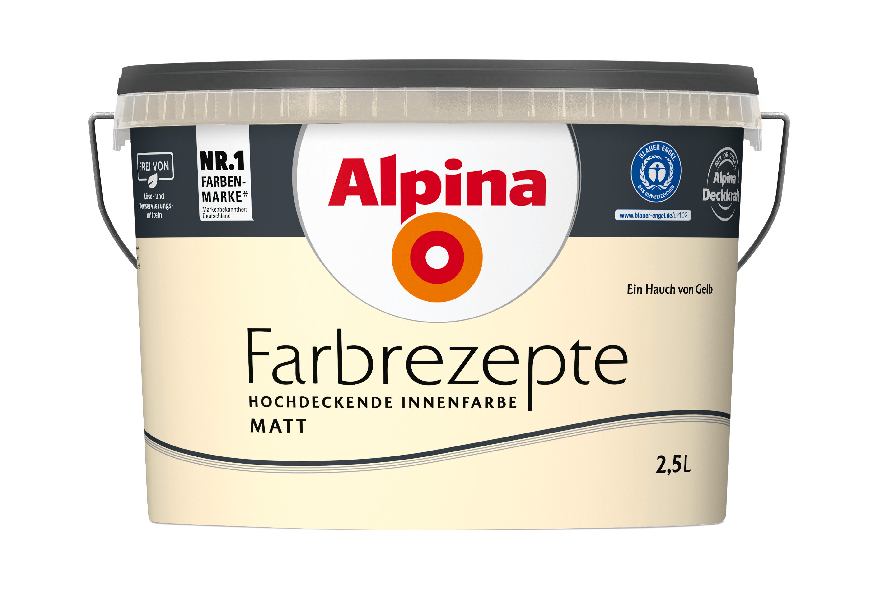 Alpina Wandfarbe Alpina Farbrezepte: einfach gut