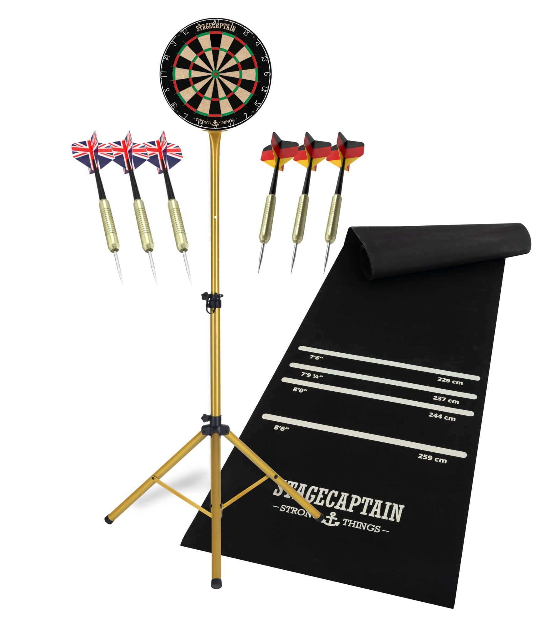 Stagecaptain Dartscheibe DBS-1715 BullsEye Pro Komplett