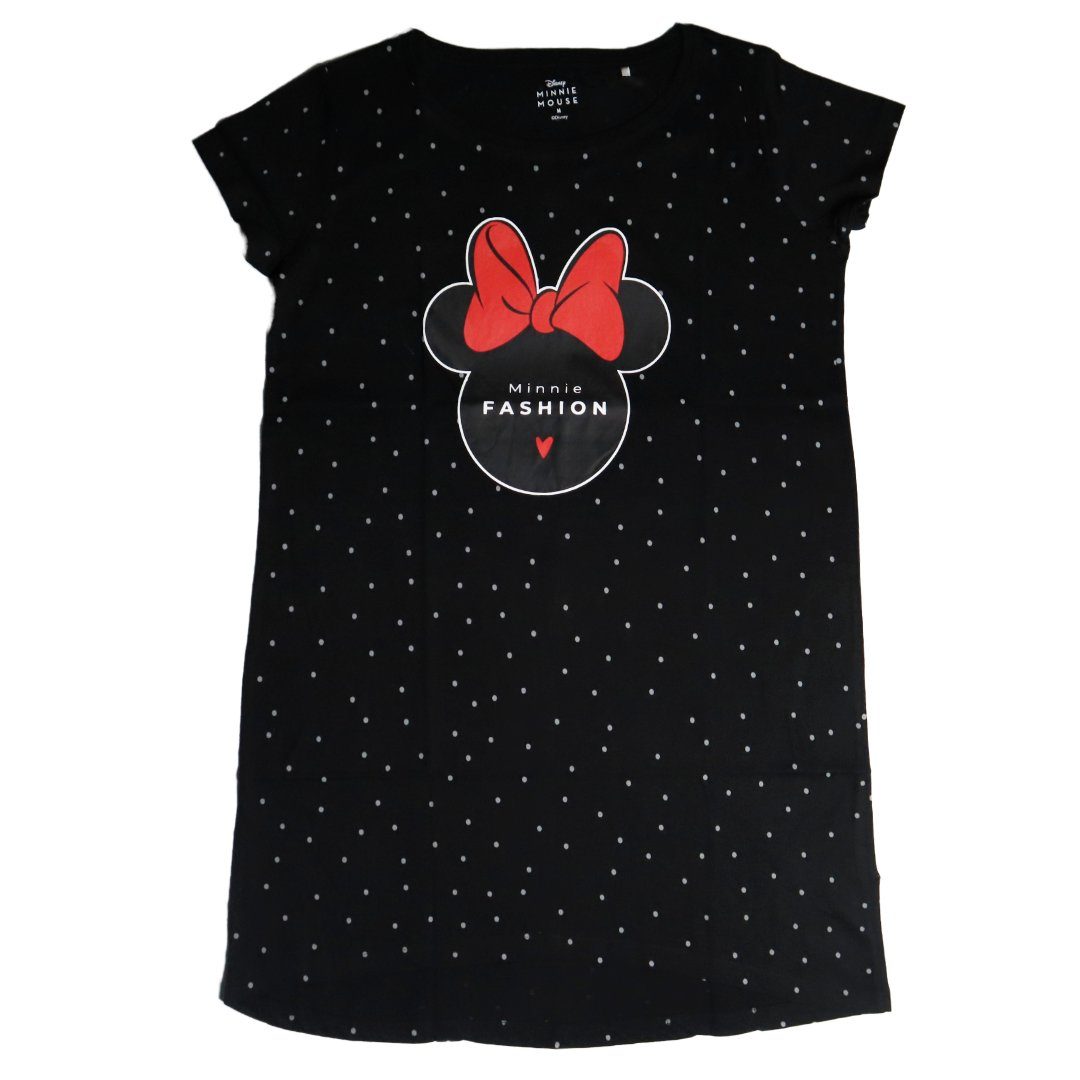 Disney Pyjamaoberteil Disney Minnie Maus Damen