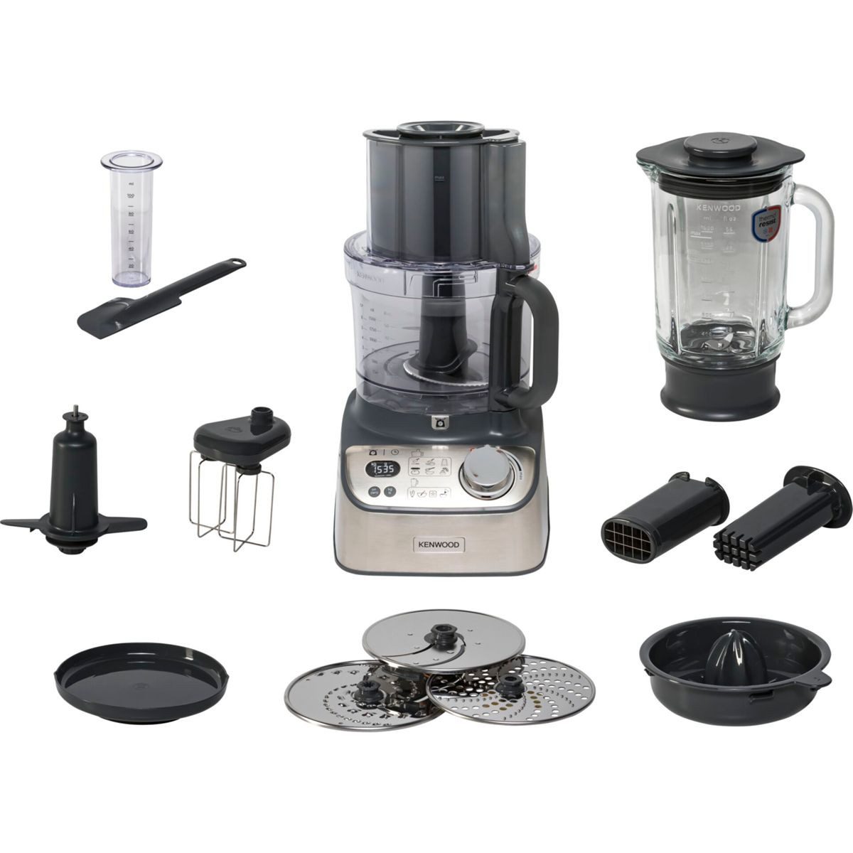 Kenwood Küchenmaschine FDM72.990SS Multipro XL Weigh