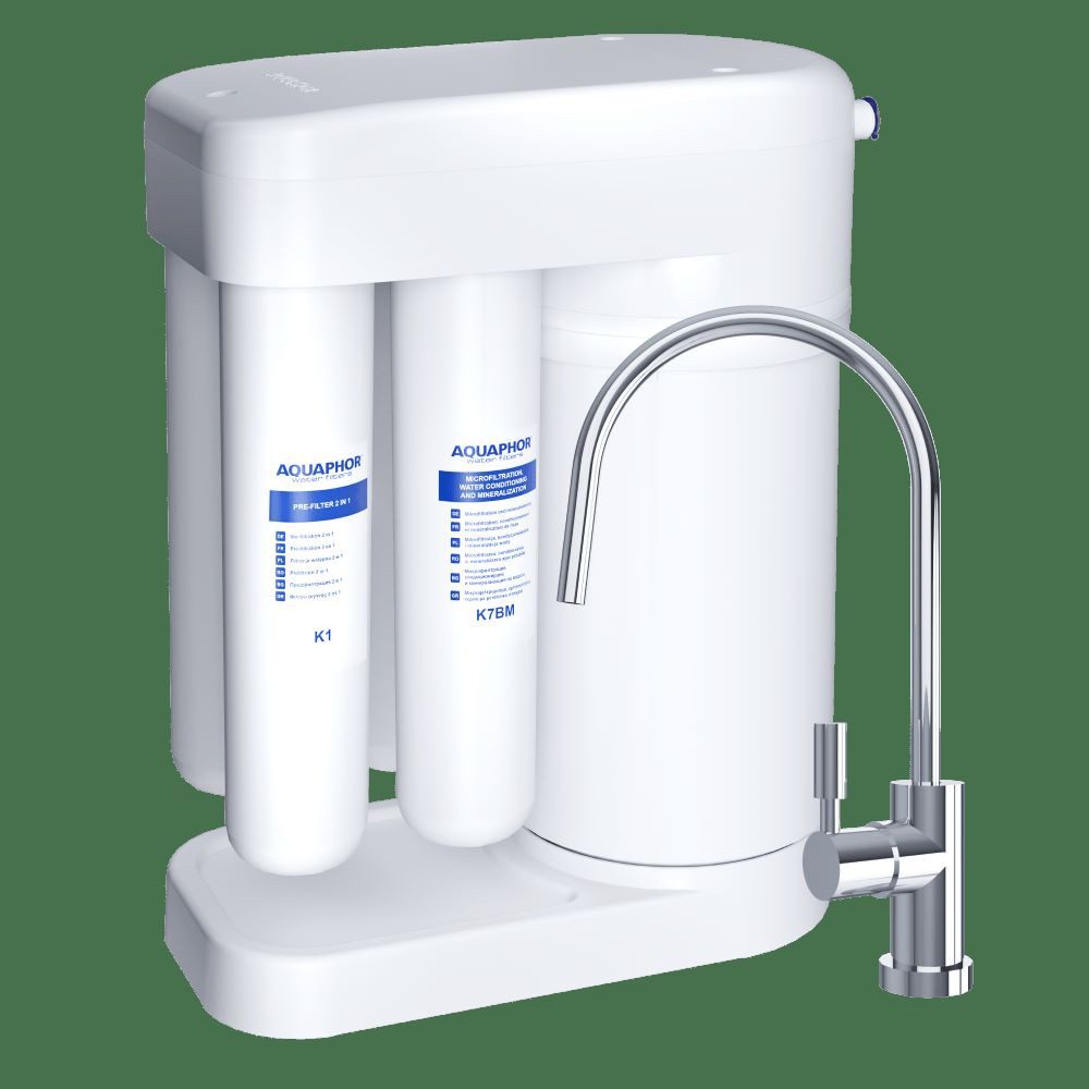 AQUAPHOR Untertisch-Trinkwassersystem Umkehrosmose DWM 101S mit