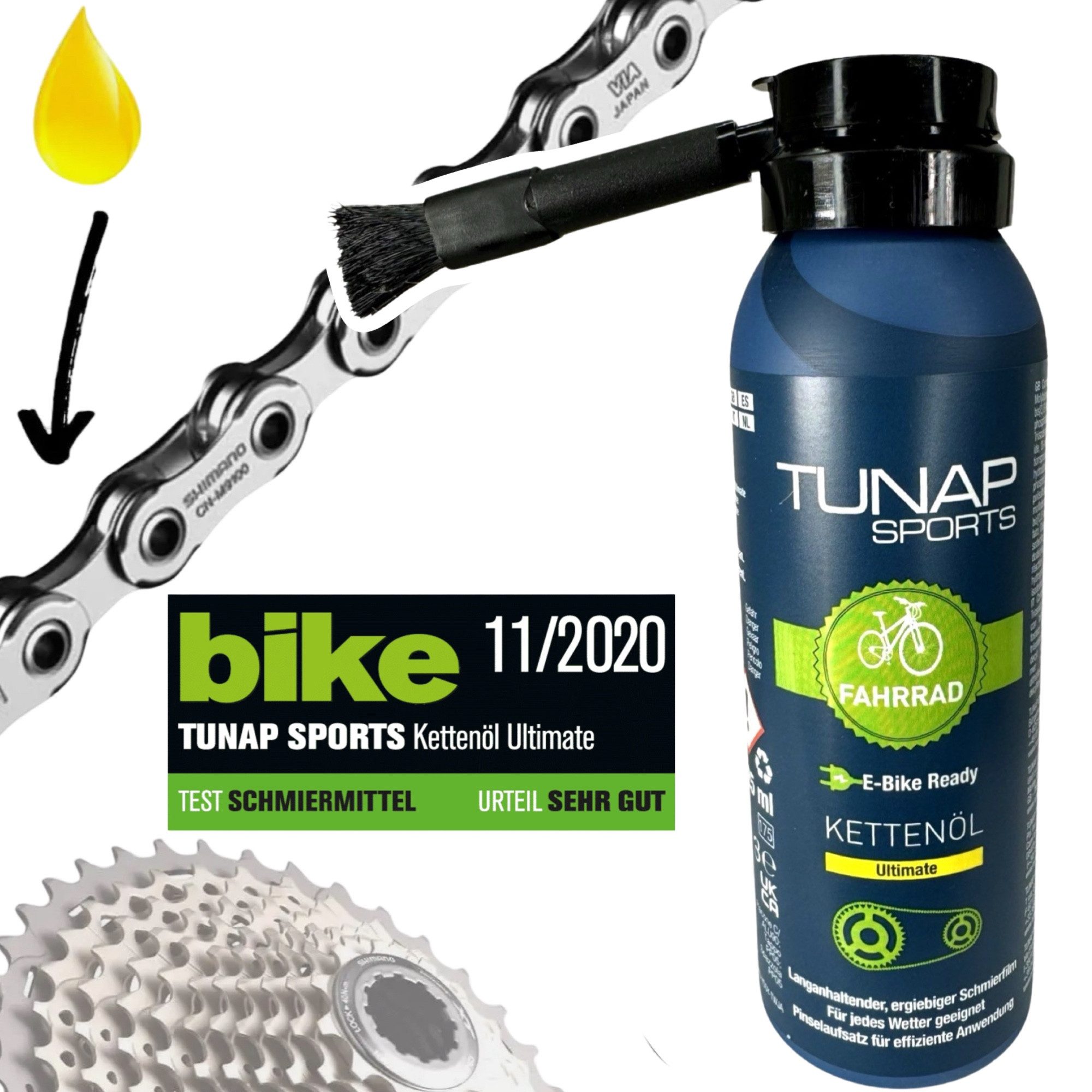 Tunap Fahrrad-Montageständer Tunap Ultimate Fahrrad Kettenöl