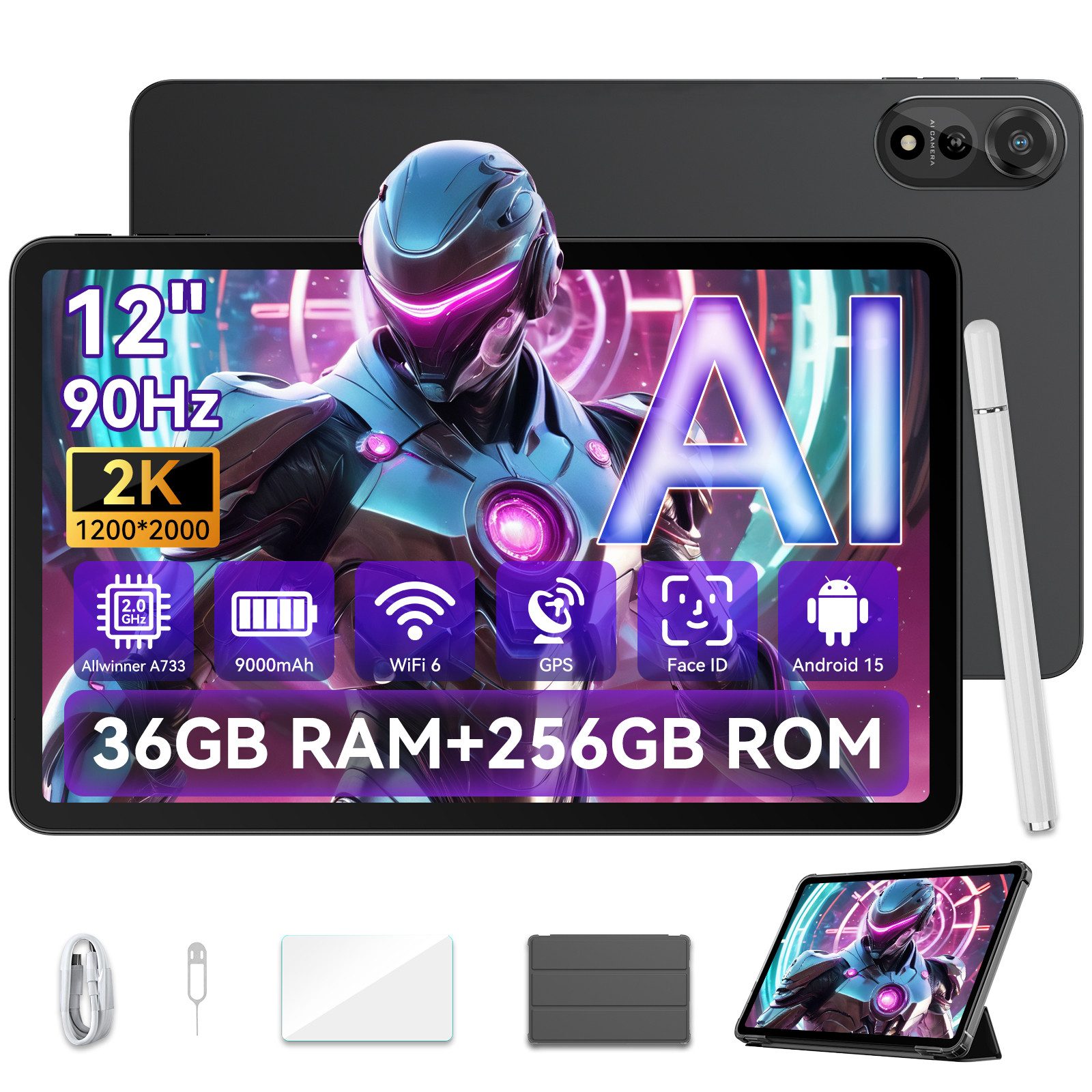 blackview Mega2wifi 2025 12 Zoll, 2K,