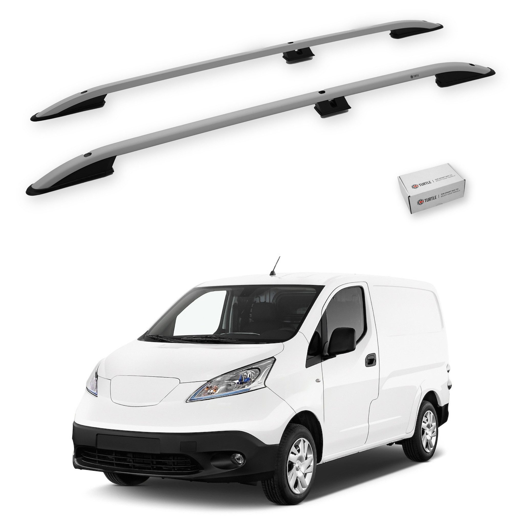 TURTLE Dachbox-Halterung TURTLE kompatibel mit Nissan