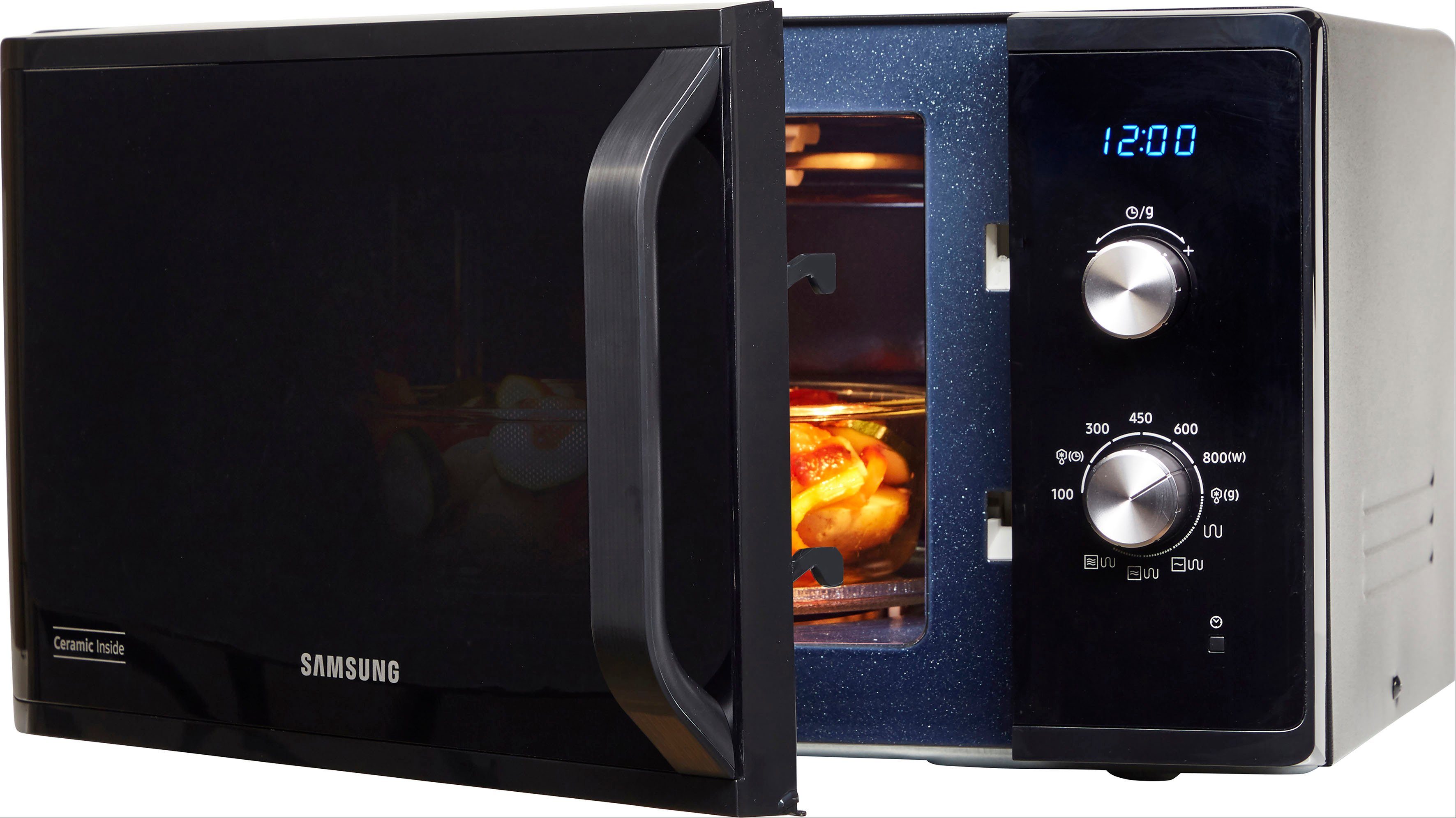 Samsung Mikrowelle MG23K3614AK/EG, Grill, Mikrowelle, 23