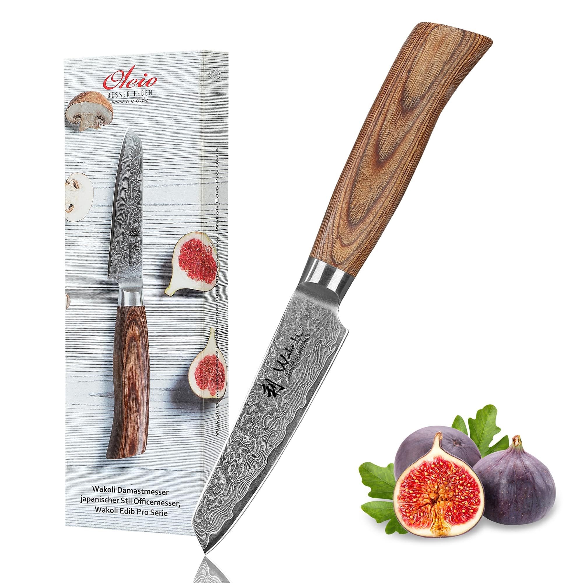 Wakoli Gemüsemesser EDIB Pro Damastmesser Mukimono