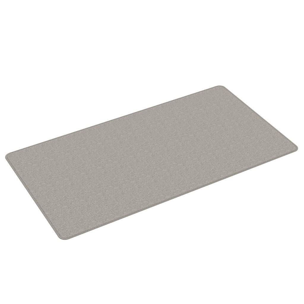 vidaXL Teppich Teppichläufer Sisal-Optik Taupe 80x150