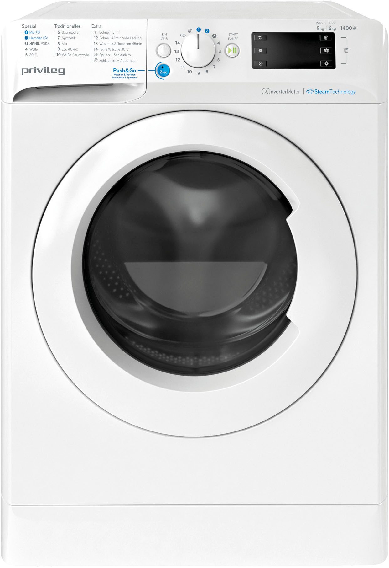 Privileg Waschtrockner PWWTV X 96H69, 9