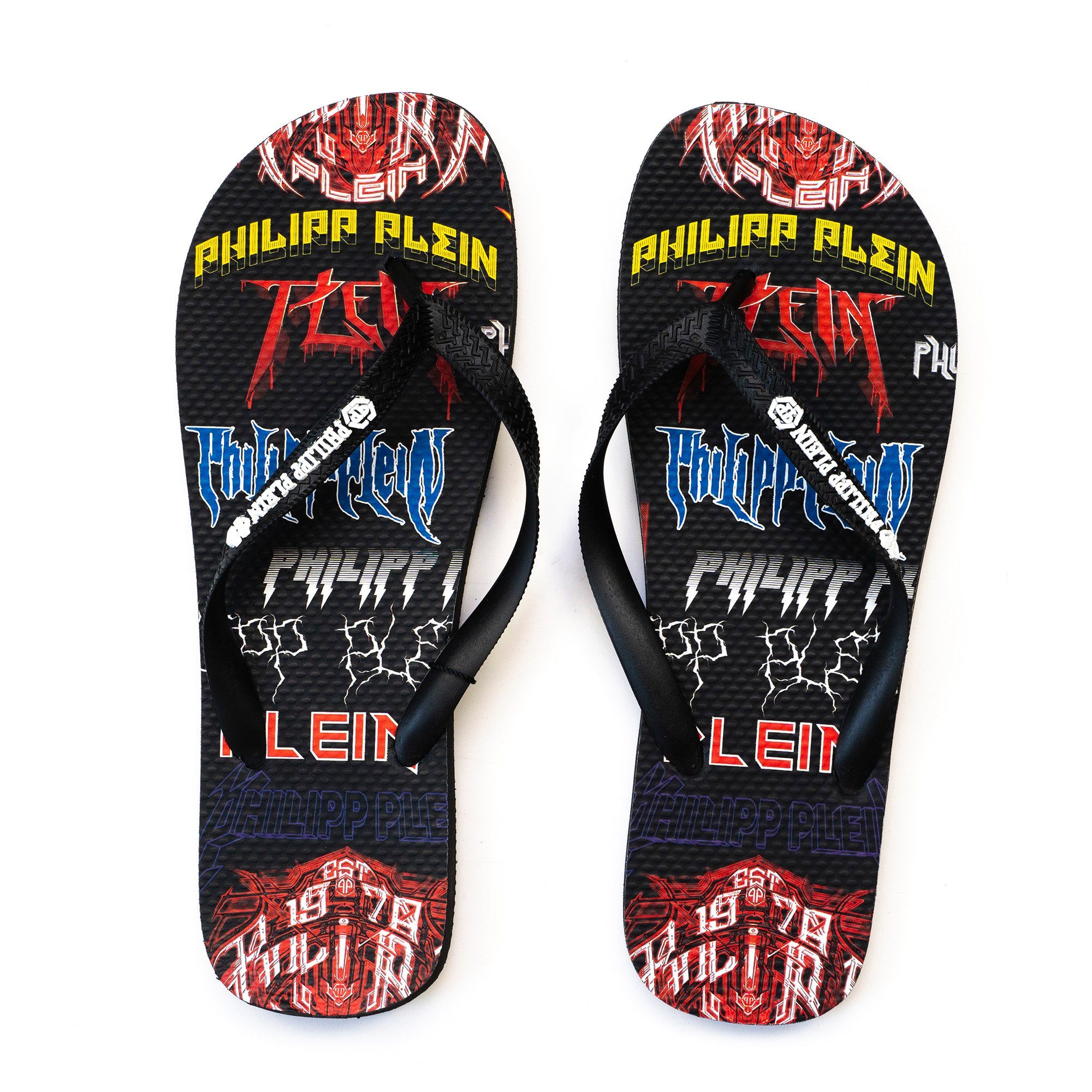 PHILIPP PLEIN IMPS902 Zehentrenner Schwarz, inklusive