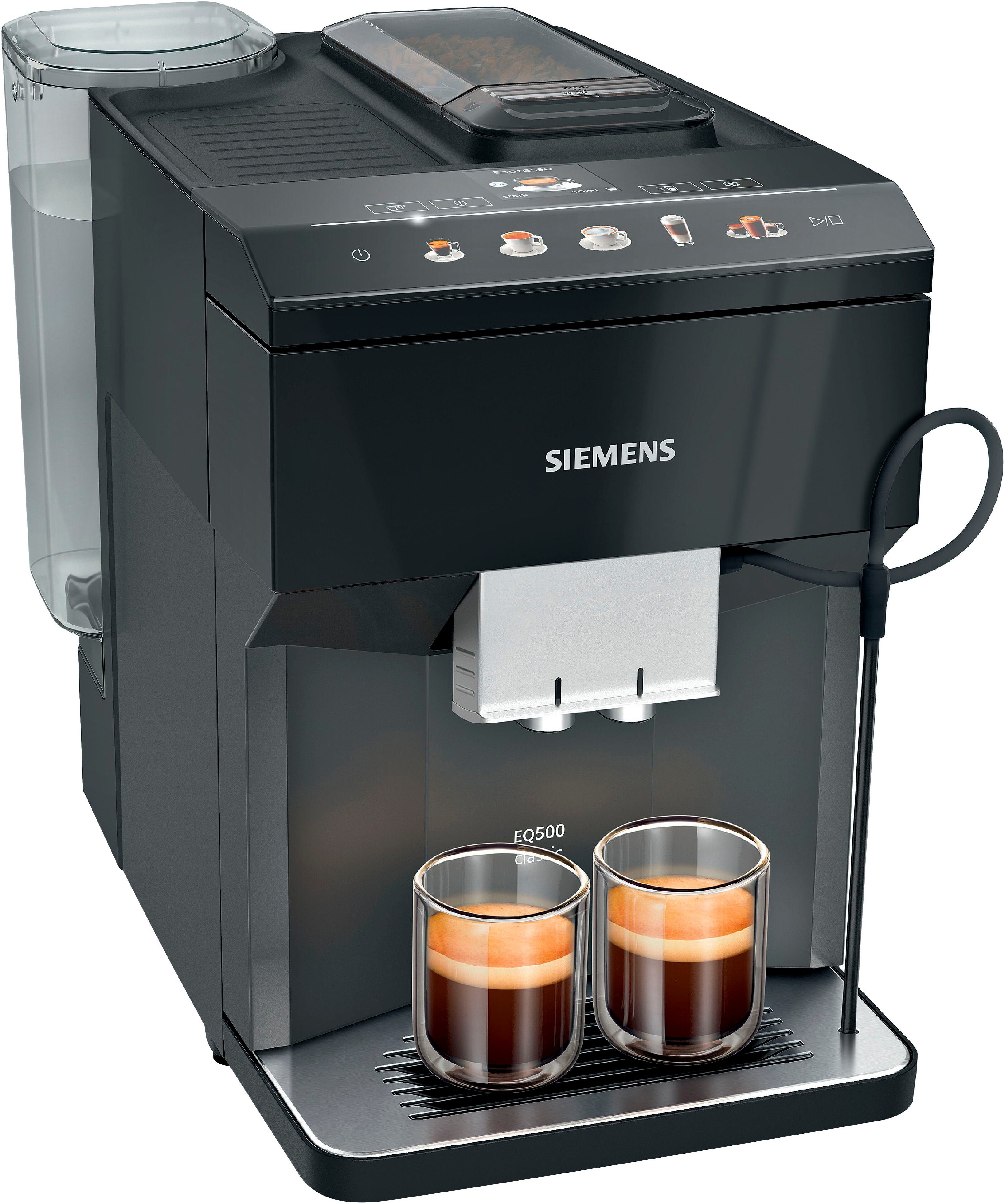 SIEMENS Kaffeevollautomat EQ500 classic TP513D09, viele