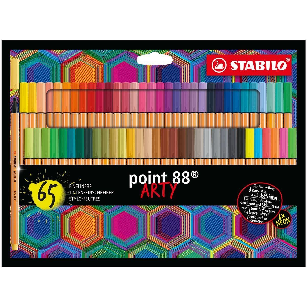 STABILO Fineliner STABILO point 88 ARTY
