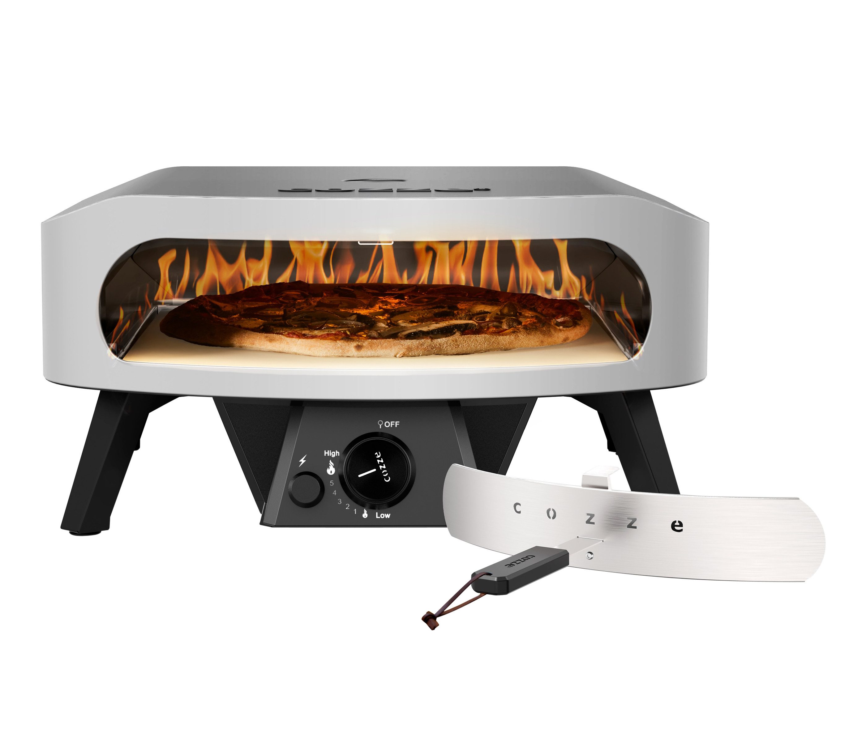 COZZE Pizzaofen Gas-Pizzaofen Classic 17', Backtemperatur