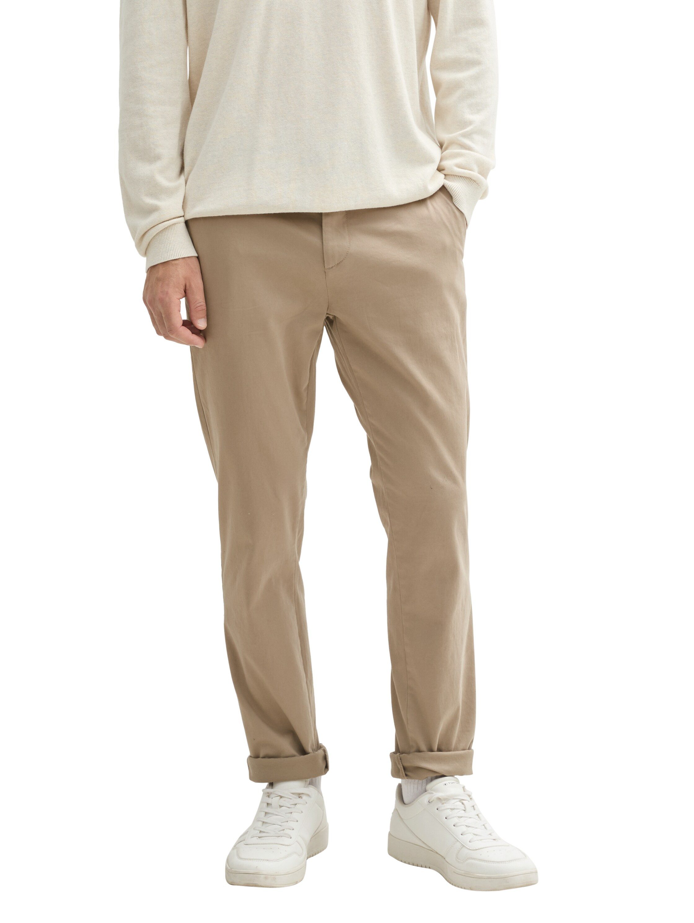 TOM TAILOR Chinohose TRAVIS mit Gürtel