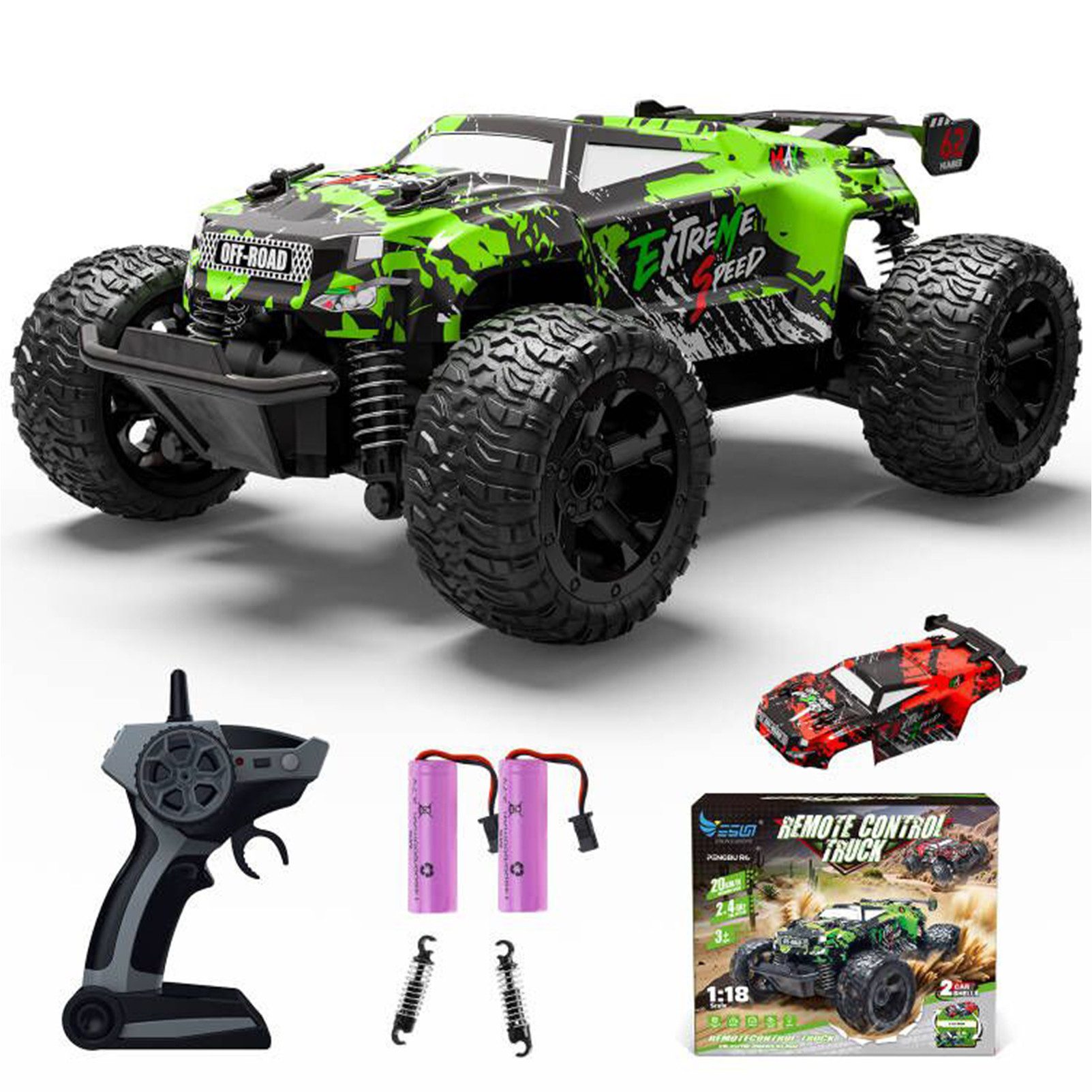 Esun RC-Auto Ferngesteuertes Auto Kinder ab