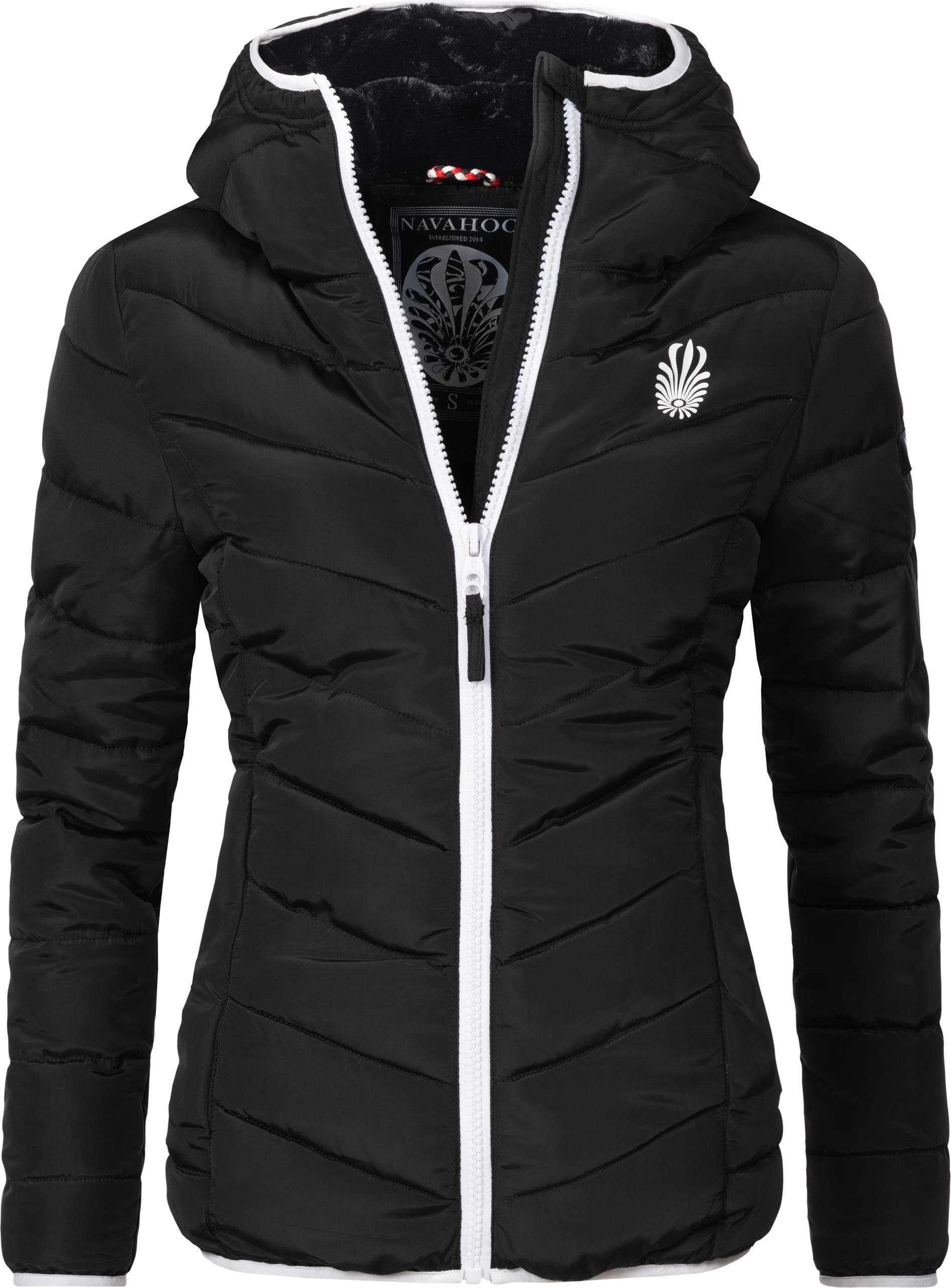 Navahoo Steppjacke Elva stylische Damen Winterjacke
