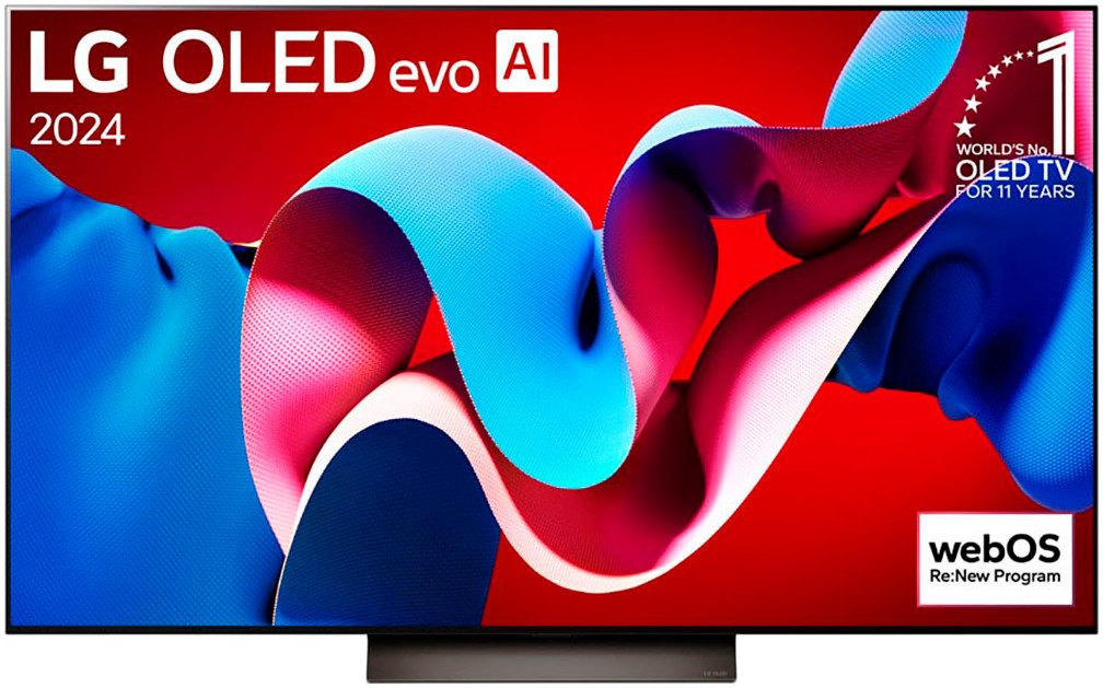 LG OLED55C47LA OLED-Fernseher (139 cm/55 Zoll,