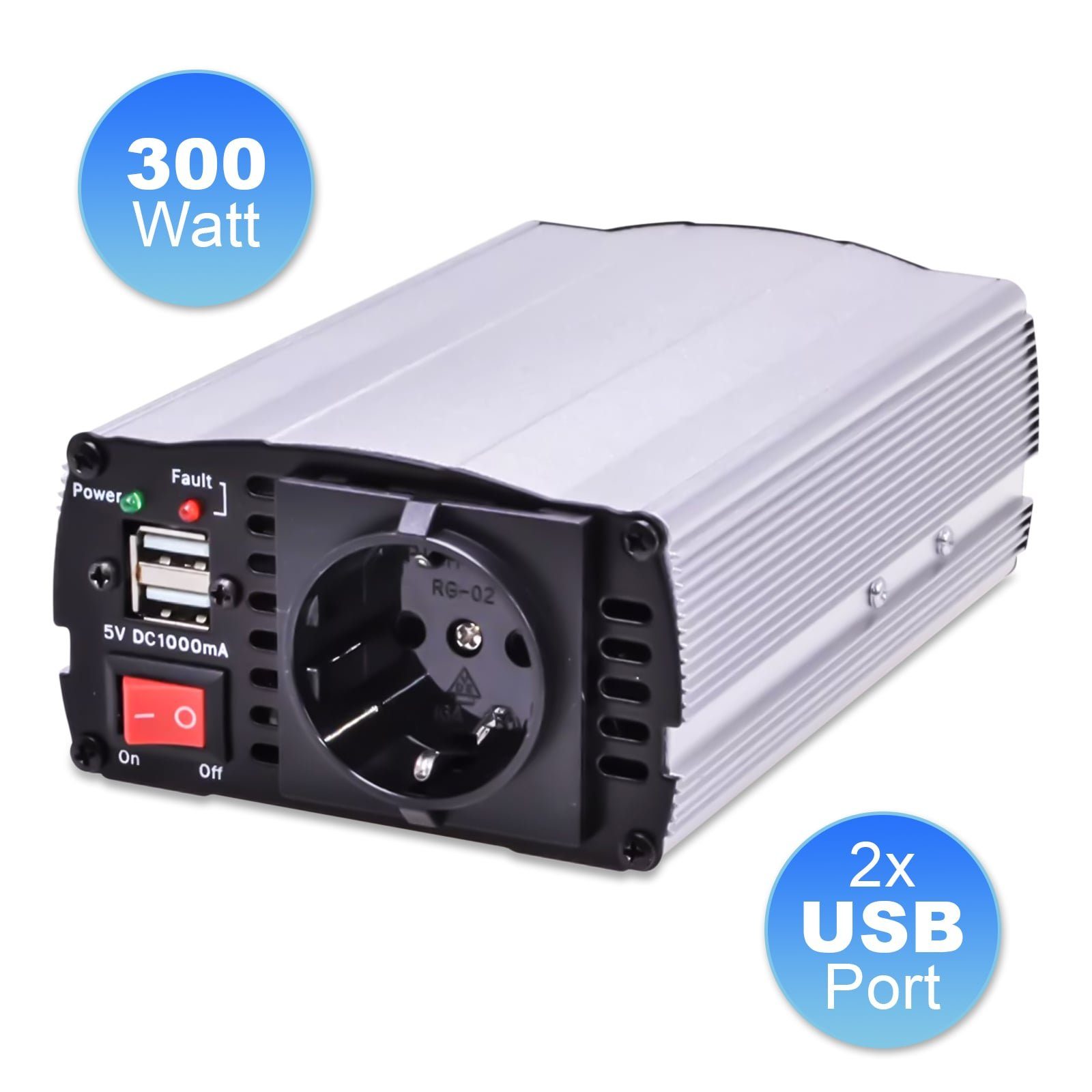 Filmer Spannungswandler 300 Watt KFZ Power