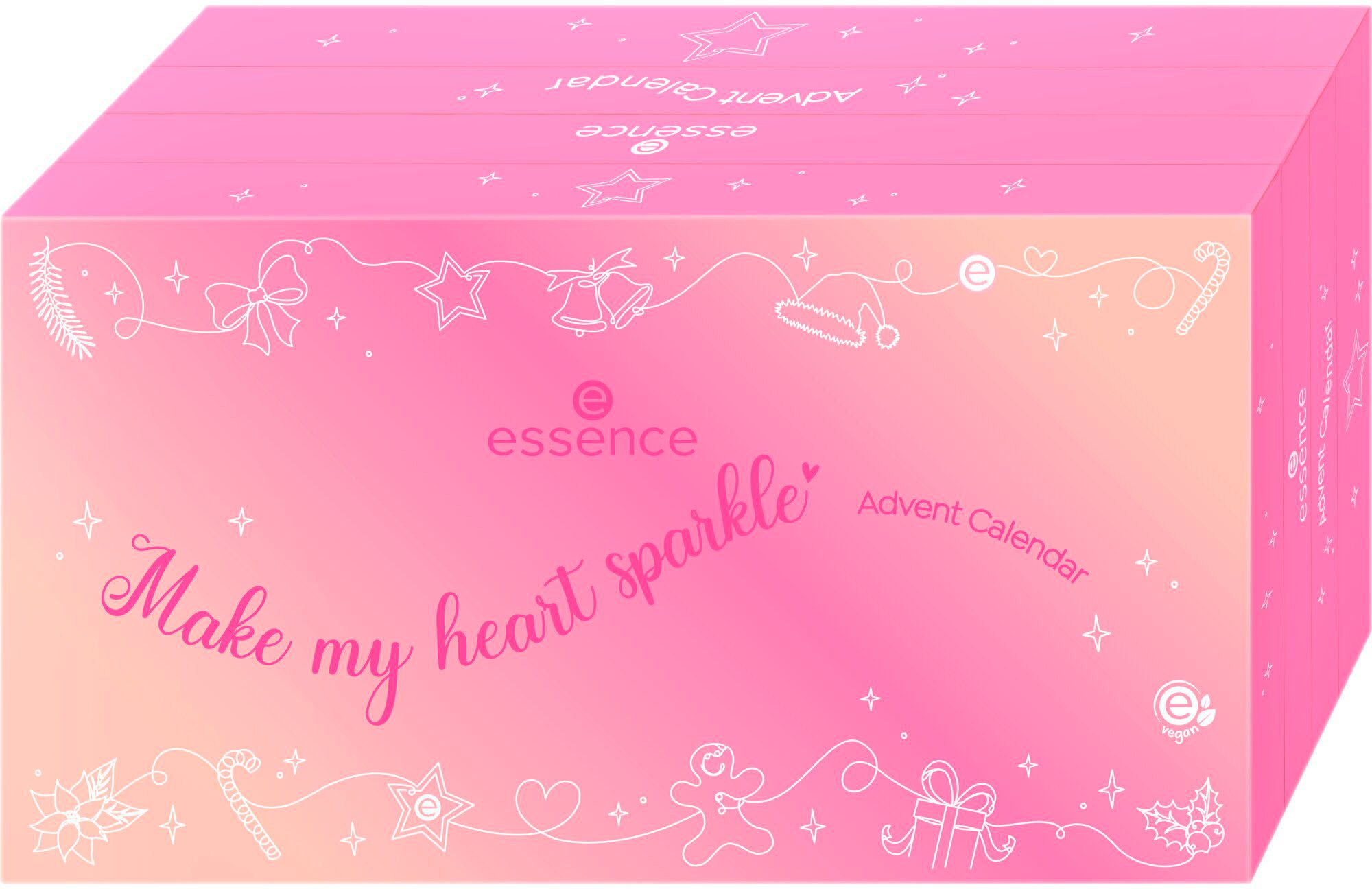 Essence Kosmetik-Adventskalender make my heart sparkle