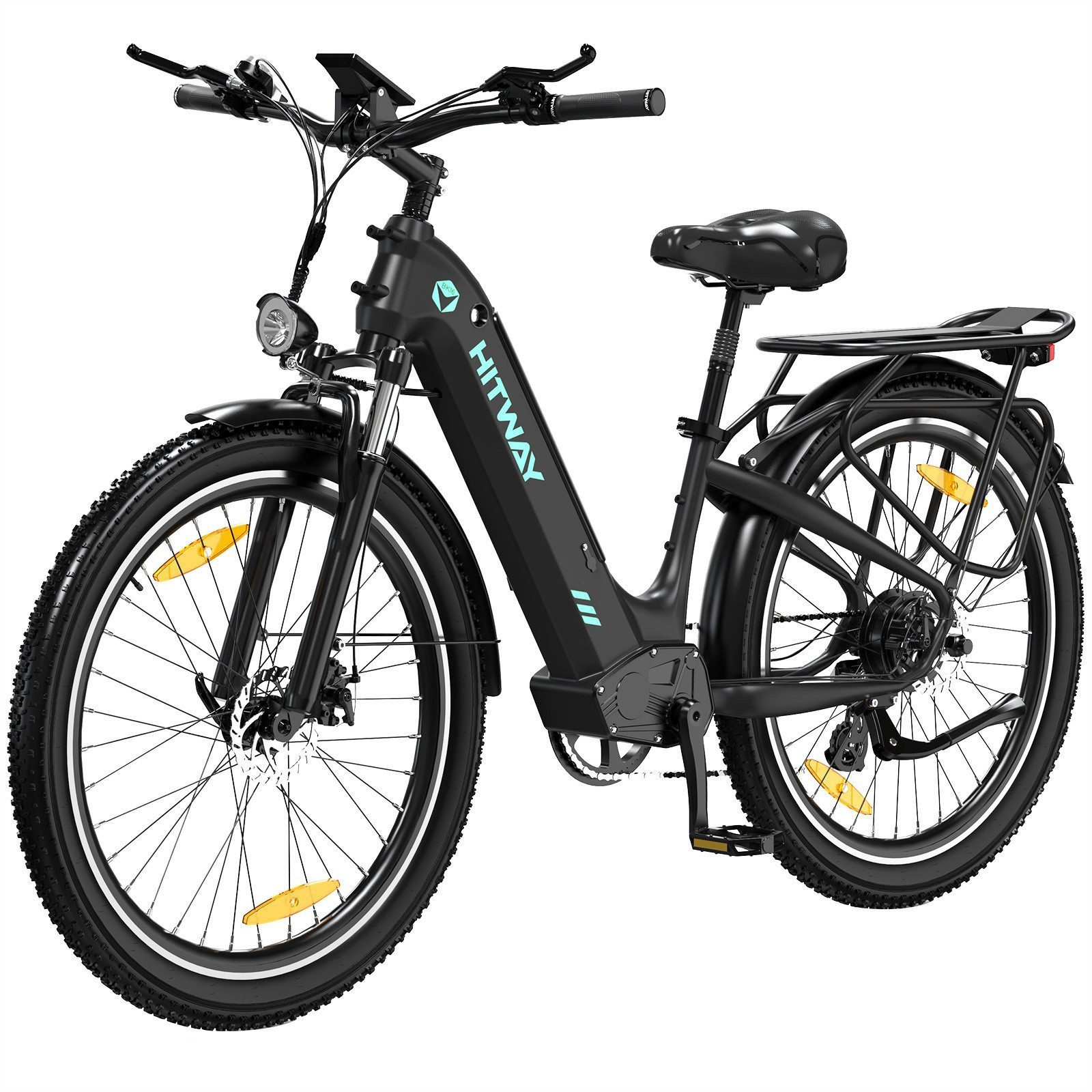 HITWAY E-Bike 26 *3,0 zoll Elektrofahrrad