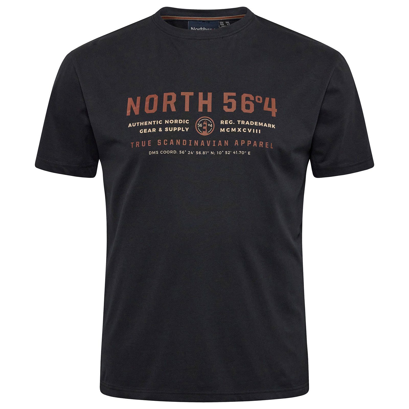 north 56 4 Rundhalsshirt North 56°4