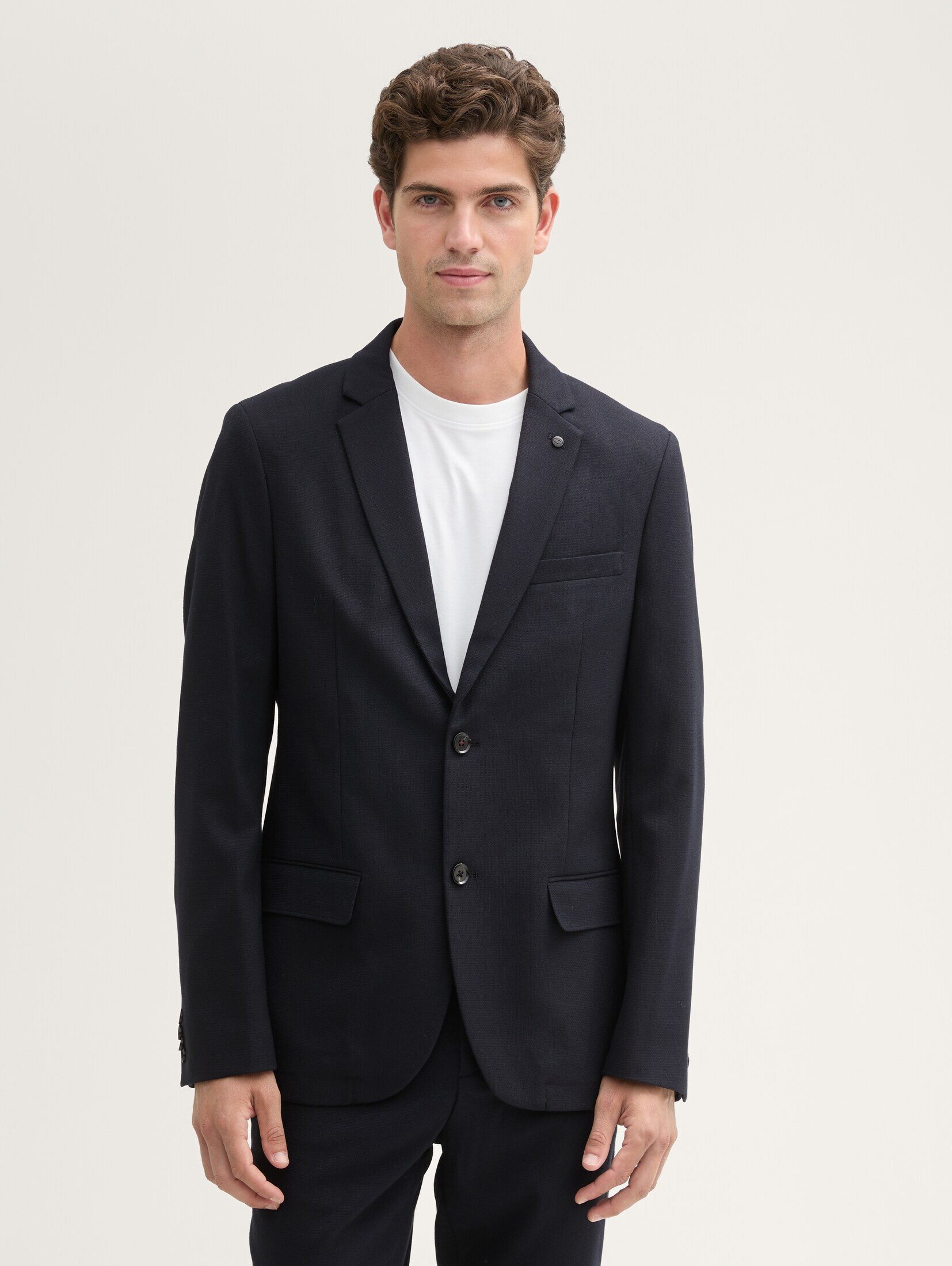 TOM TAILOR Sakko Sakko mit Stretch-Anteil