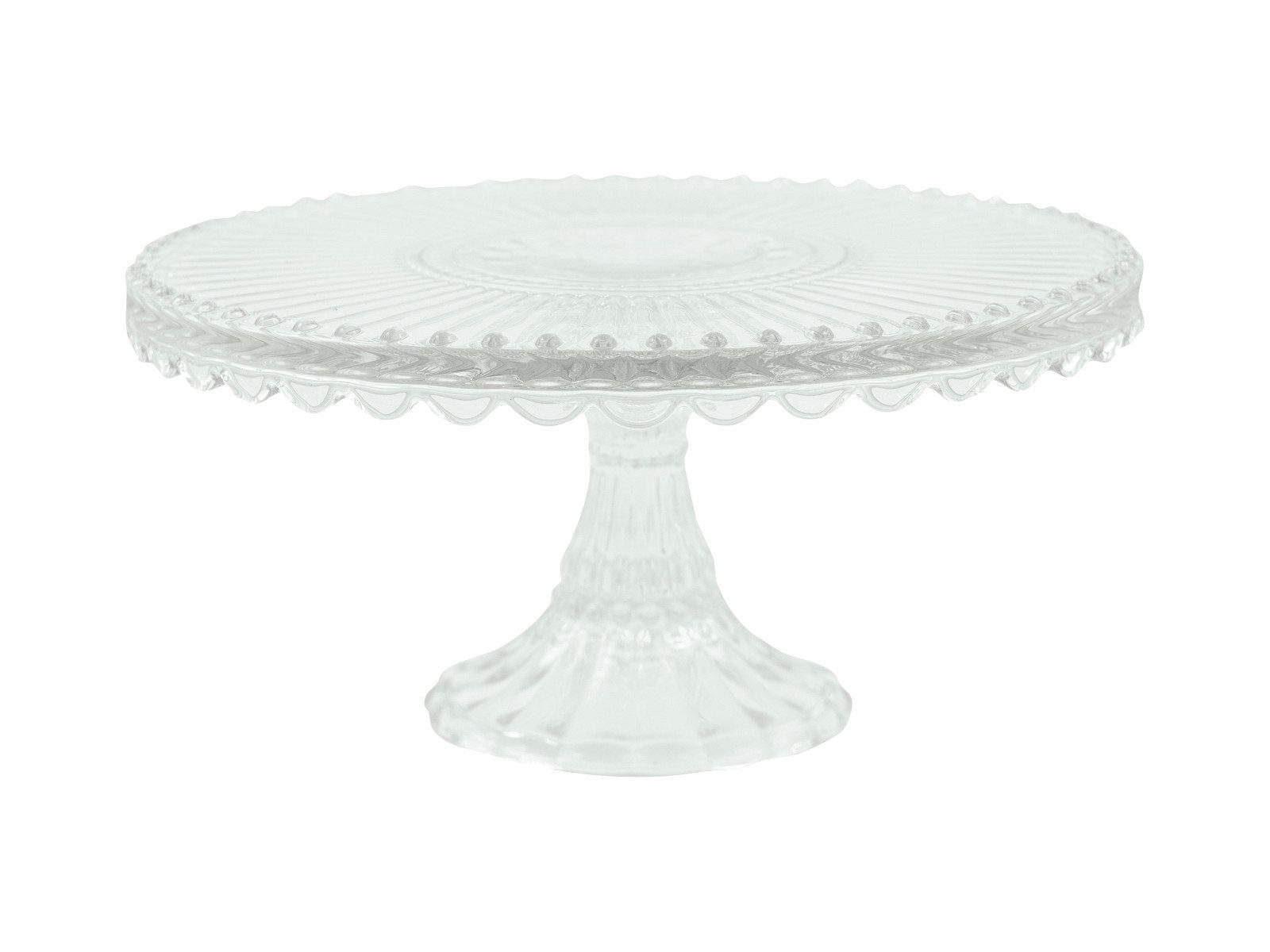 Greengate Tortenplatte Alice Tortenplatte clear medium