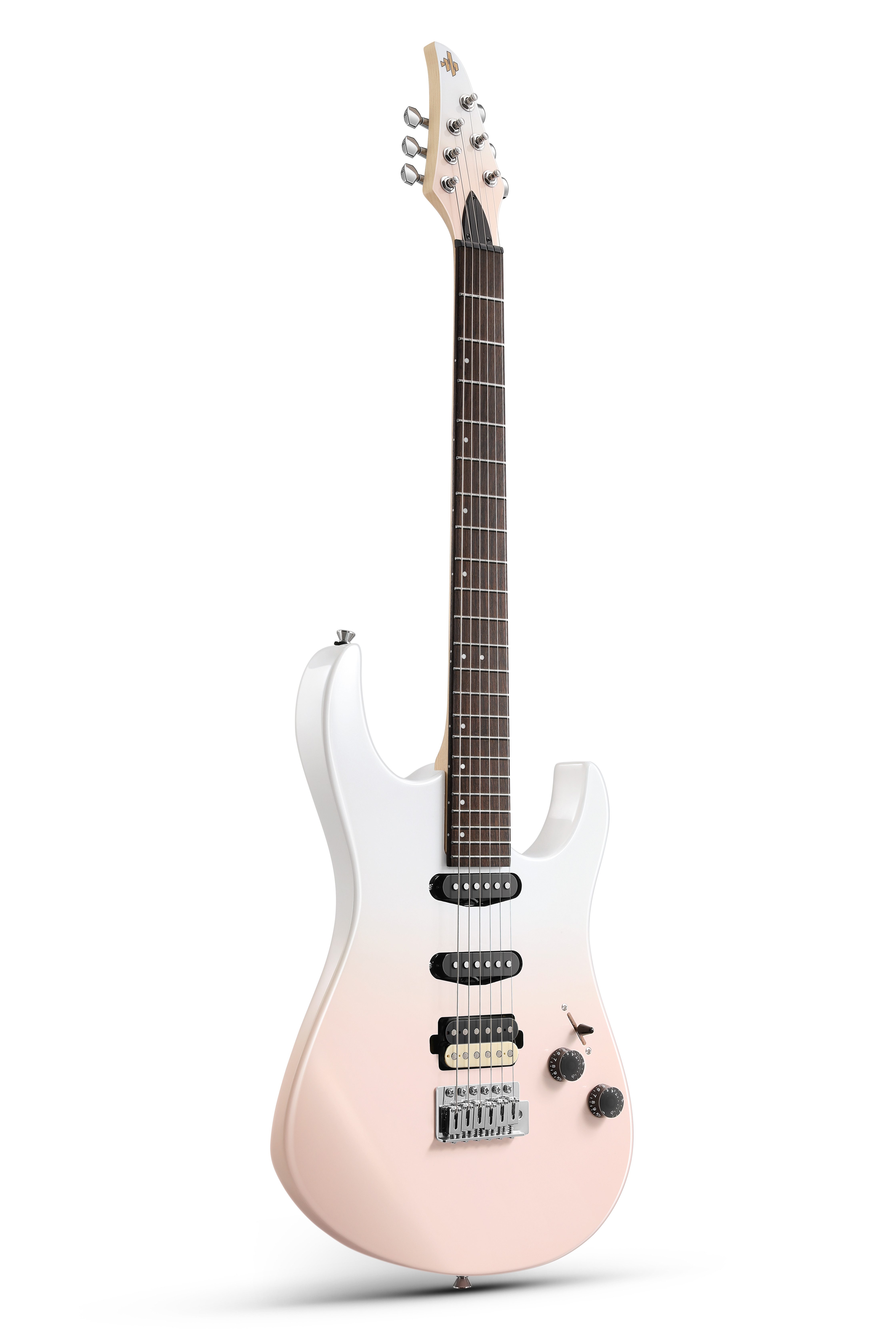 Donner E-Gitarre DMT-66 Metall E-Gitarre Tremolo