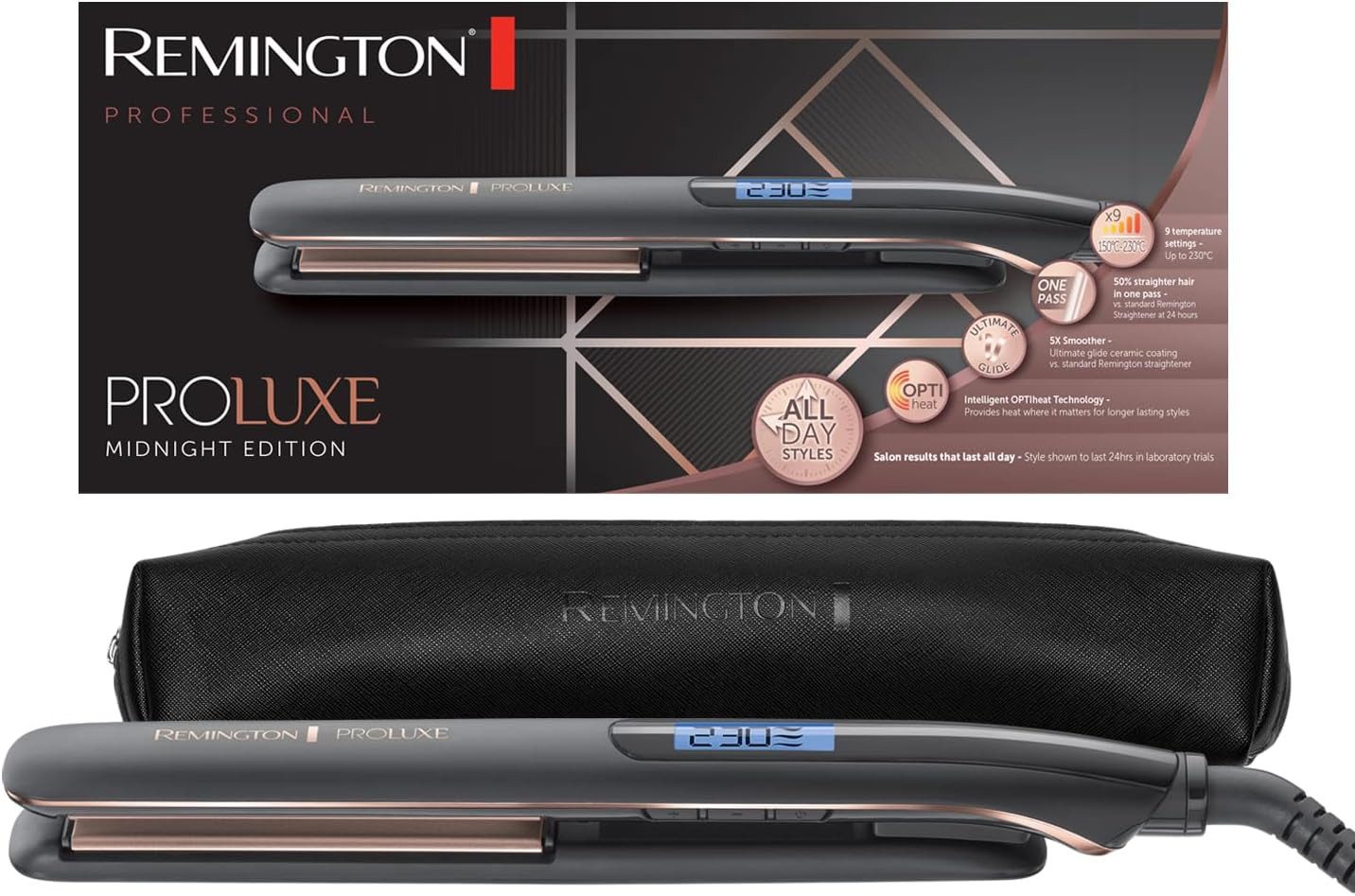 Remington Glätteisen REMINGTON Haarglätter Glätteisen S9100B