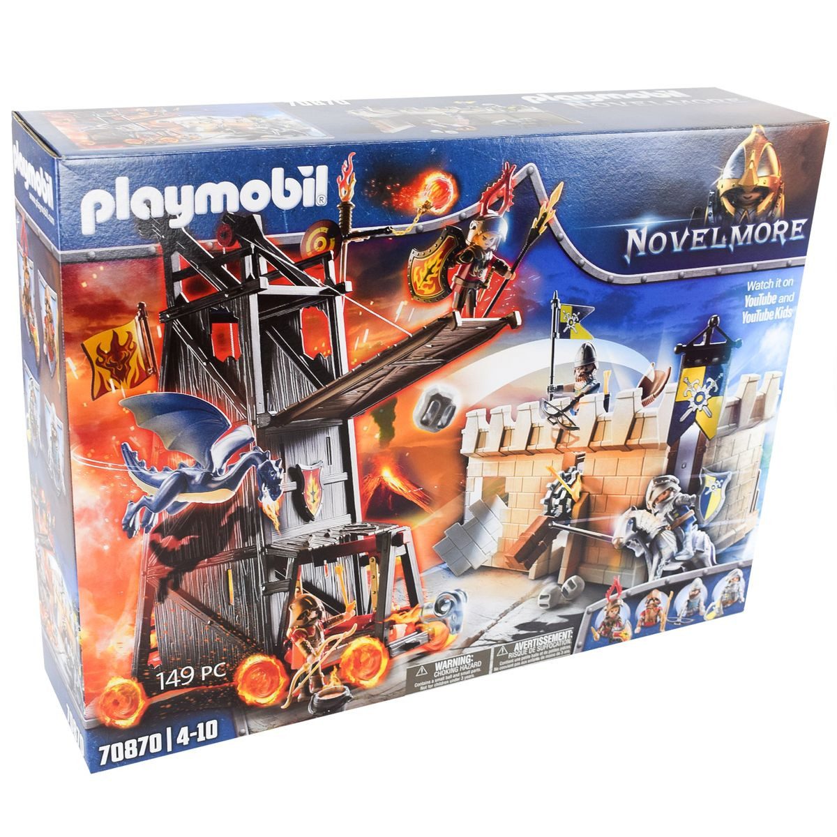 Playmobil® Playmobil 70870 Novelmore Angriffsturm &