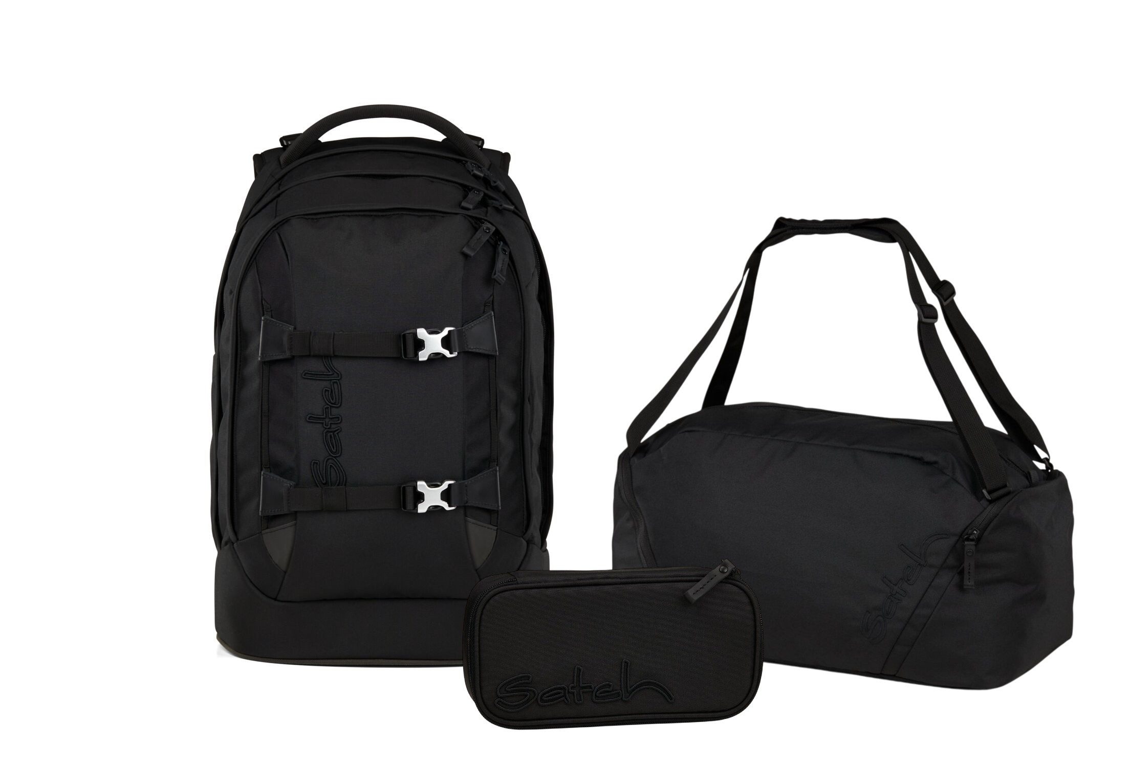 Satch Schulranzen Schulrucksack-Set PACK Nordic Black