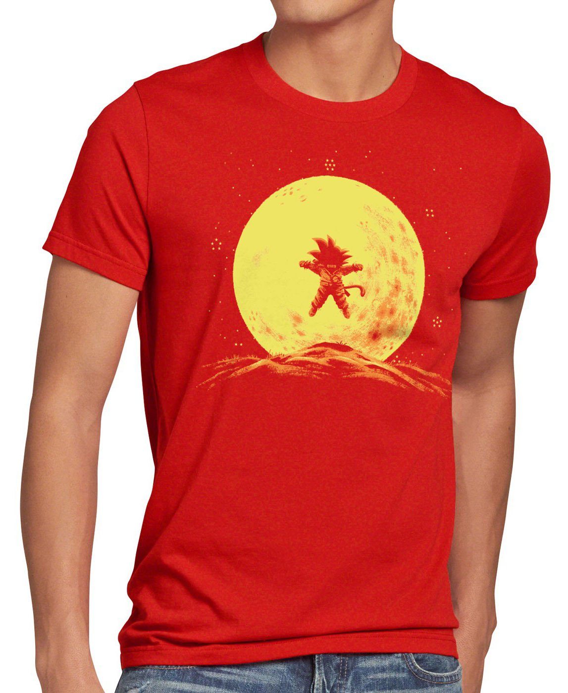 style3 T-Shirt Goku Mond super dragonball