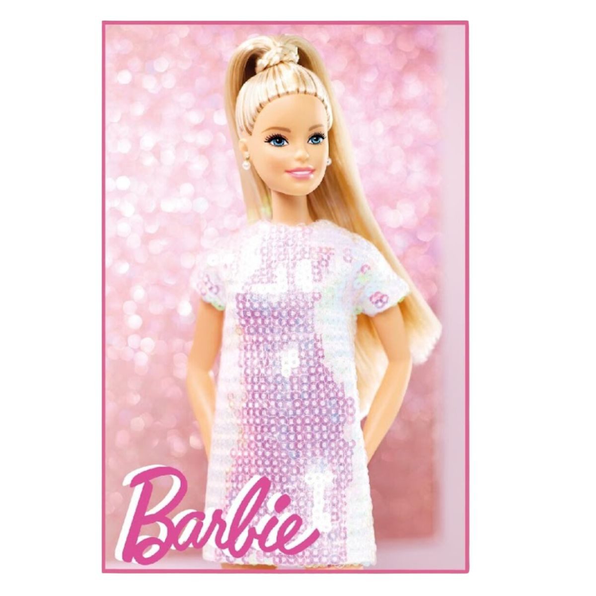 Barbie Kinderteppich Barbie Spielmatte Komfortabler Kinderzimmer-Teppich,
