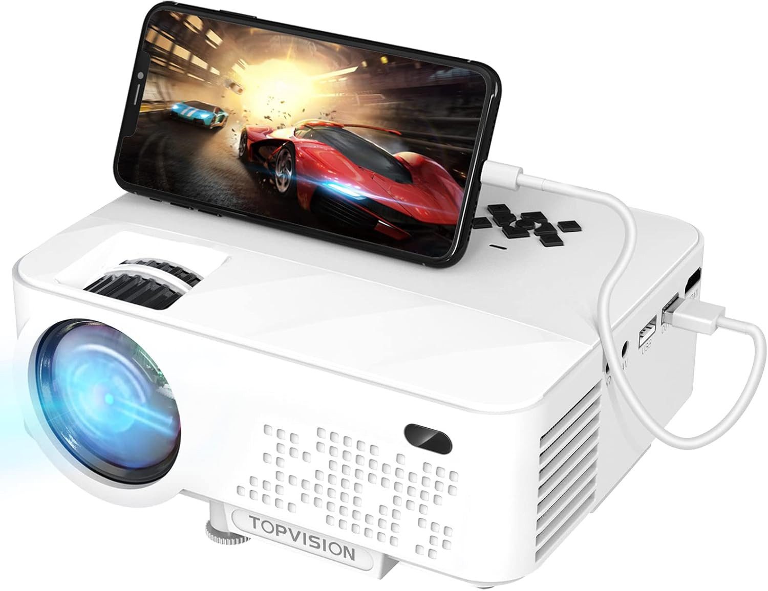Vivitar Mini Beamer mit Screen Mirroring,