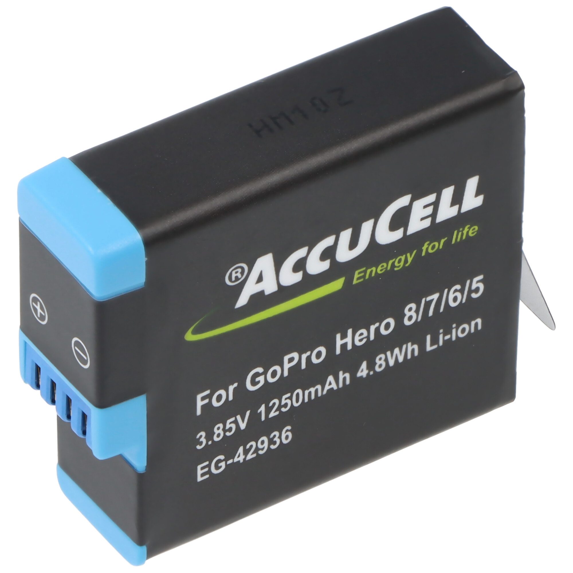 AccuCell Akku passend für GoPro Hero
