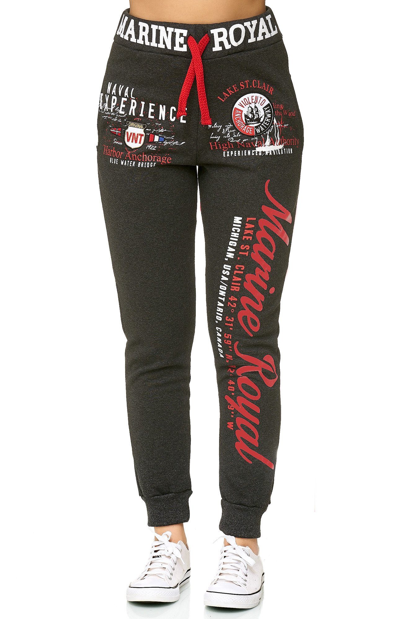 L.gonline Jogginghose Damen JoggingHOSE lang, Trainingshose