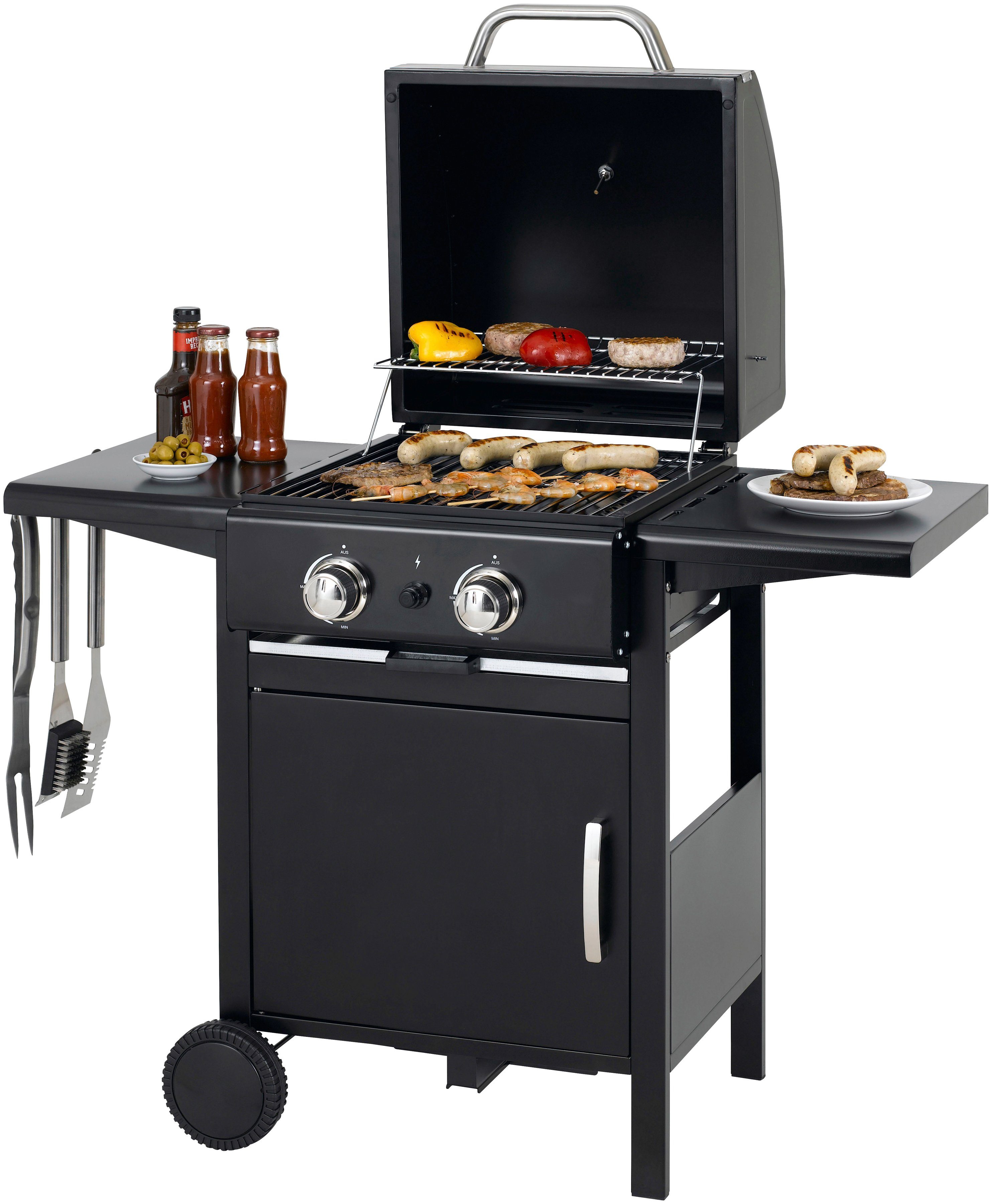 Tepro Gasgrill MAYFIELD 2, BxTxH: 112x58x100