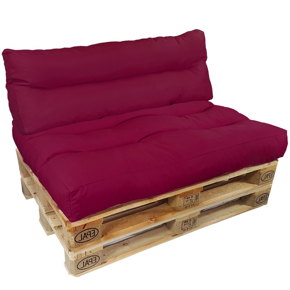 NYVI Palettenkissen Palettenkissen Set SunLounge Euro